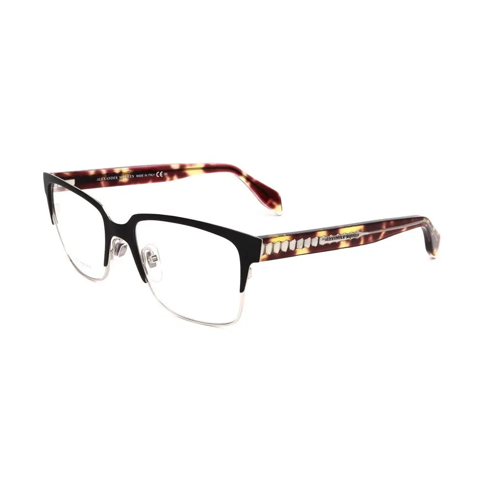 Alexander McQueen Bicolor Metal Glasses (Frames) Alexander McQueen