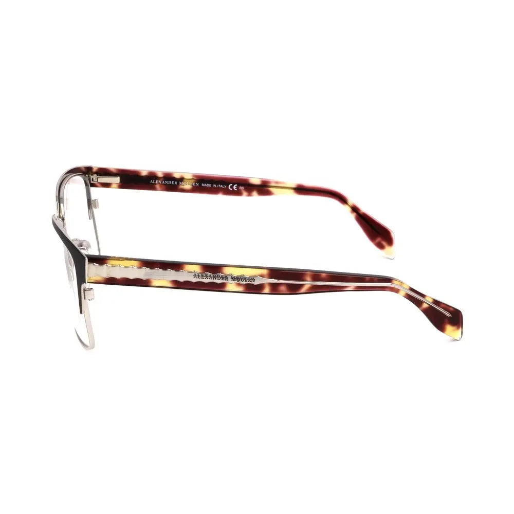 Alexander McQueen Bicolor Metal Glasses (Frames) Alexander McQueen