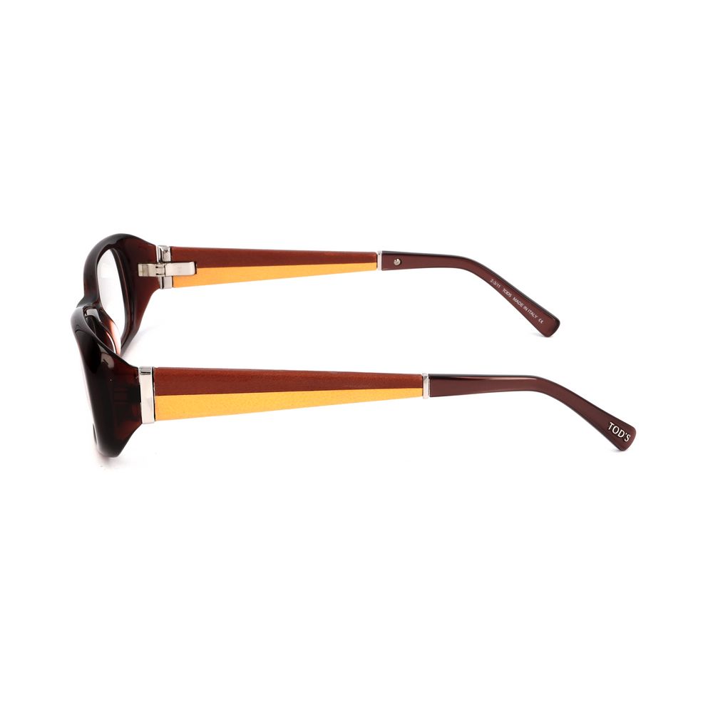 Tod's Brown Acetate Glasses (Frames) Tod's