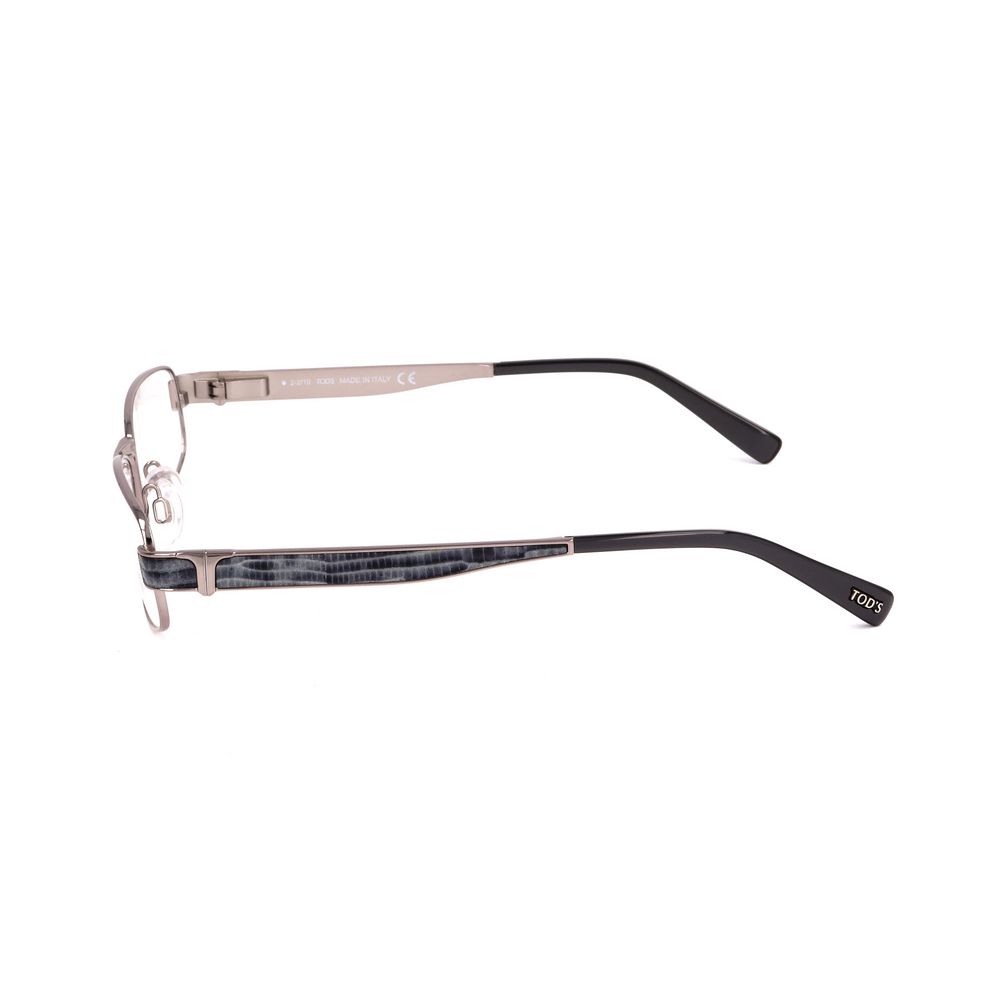 Tod's Gray Metal Glasses (Frames) Tod's