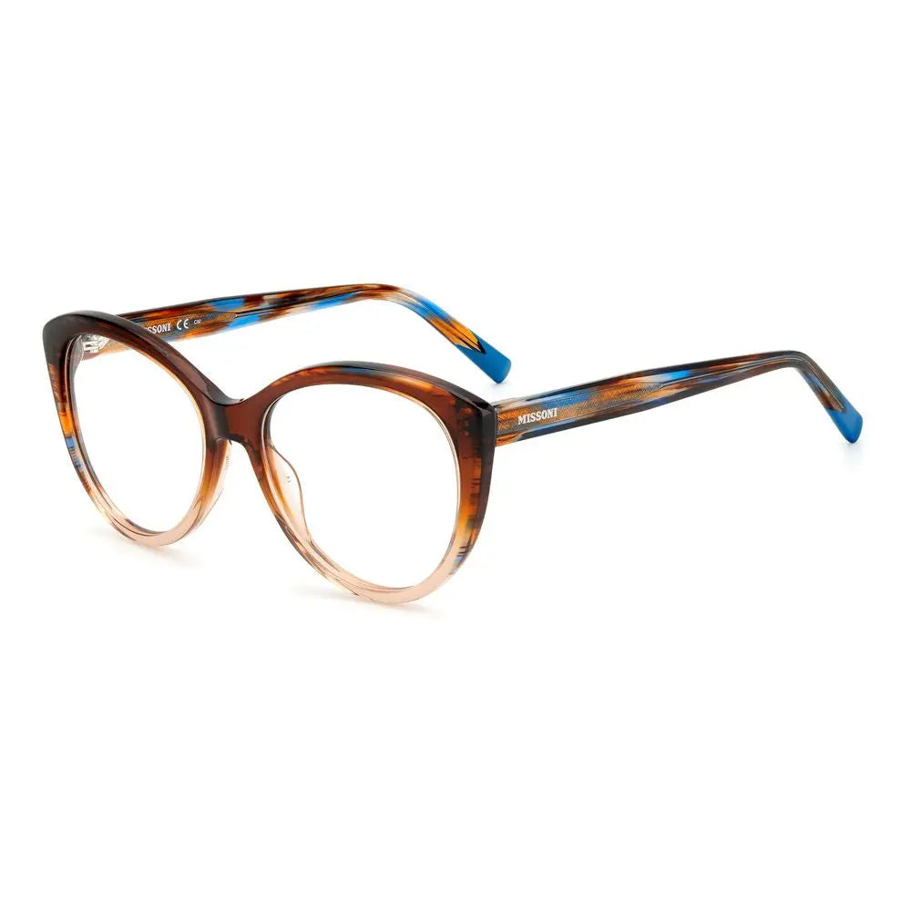 Missoni Brown Acetate Glasses (Frames) Missoni