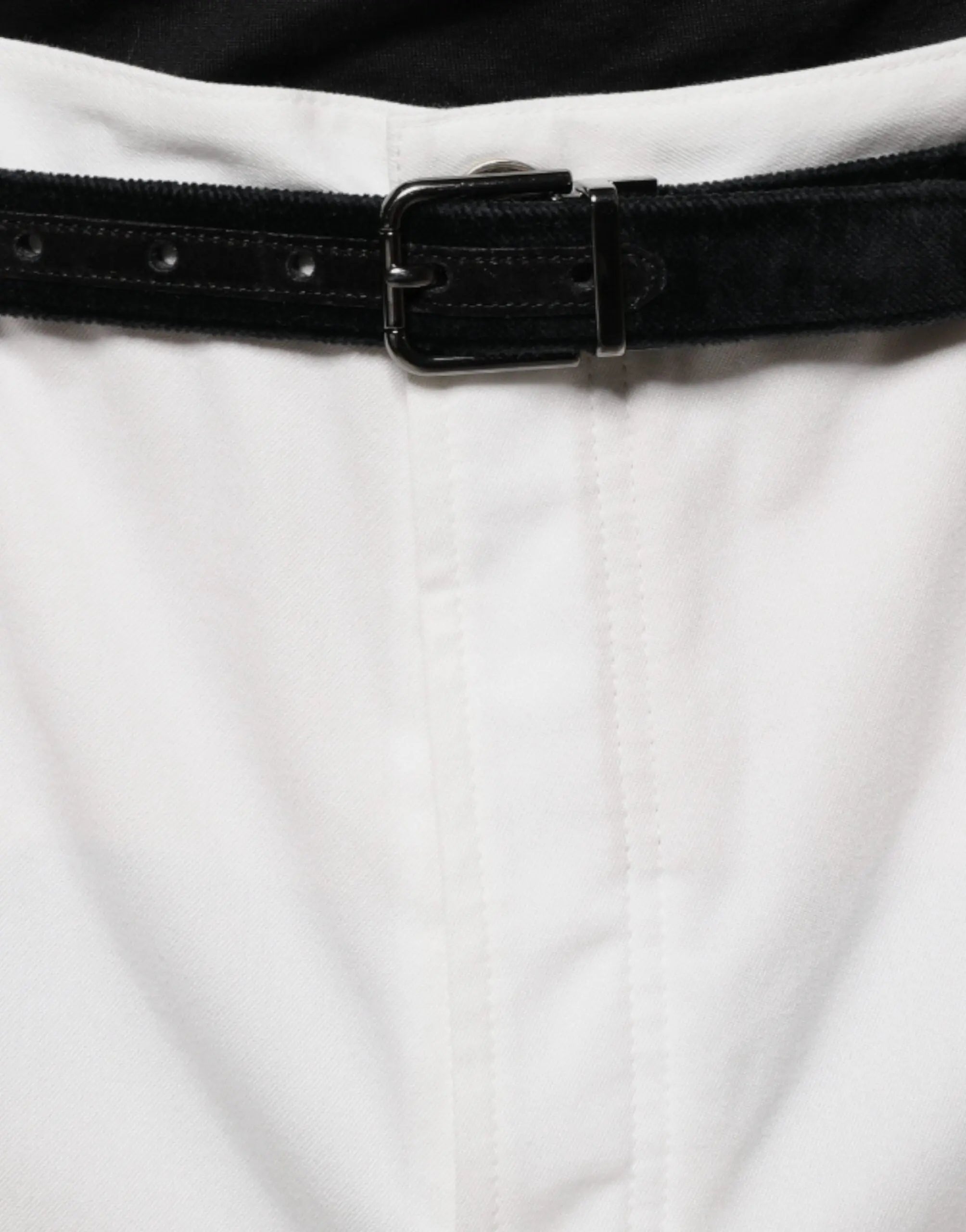 Brunello Cucinelli White Cotton Men Dress Tapered Pants Brunello Cucinelli