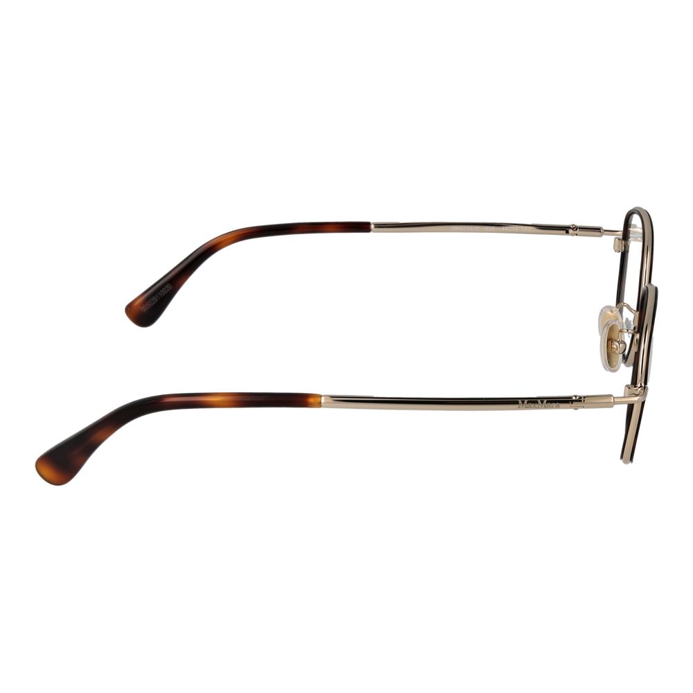 Max Mara Brown Metal Glasses (Frames) Max Mara