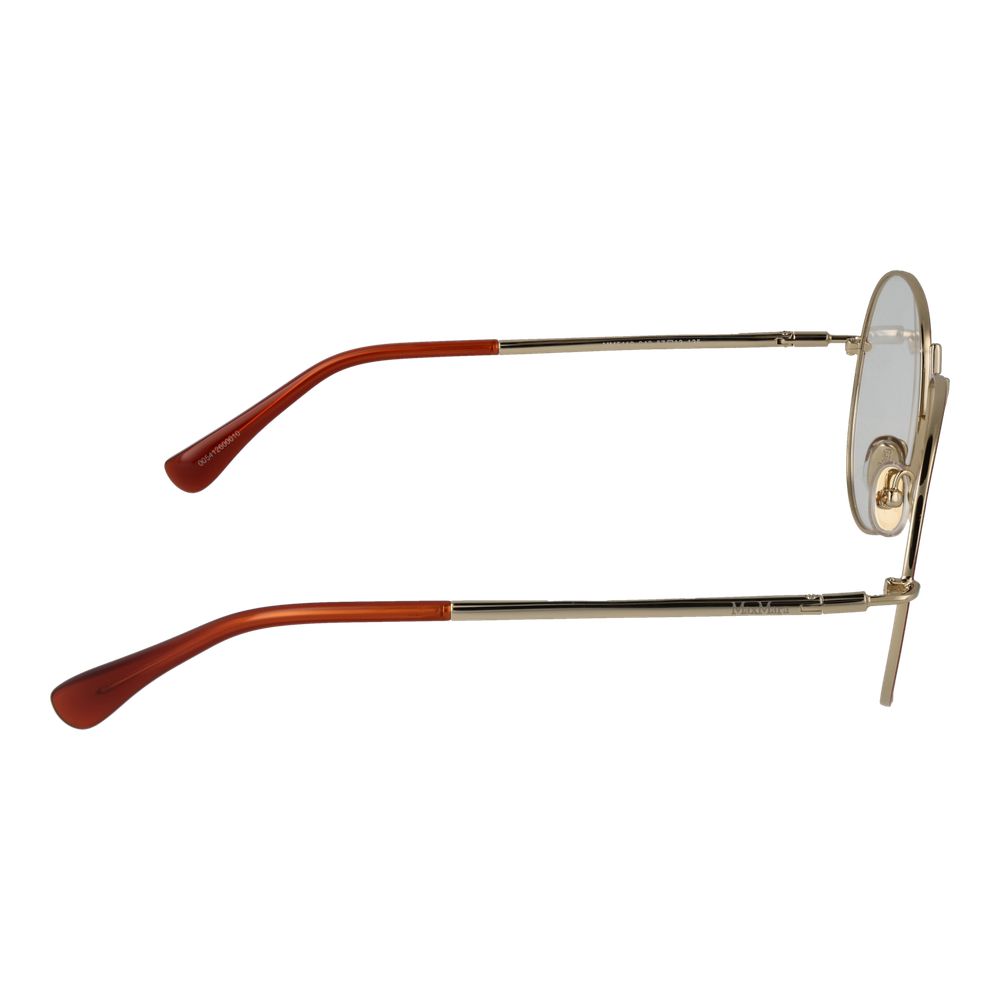 Max Mara Orange Metal Glasses (Frames) Max Mara