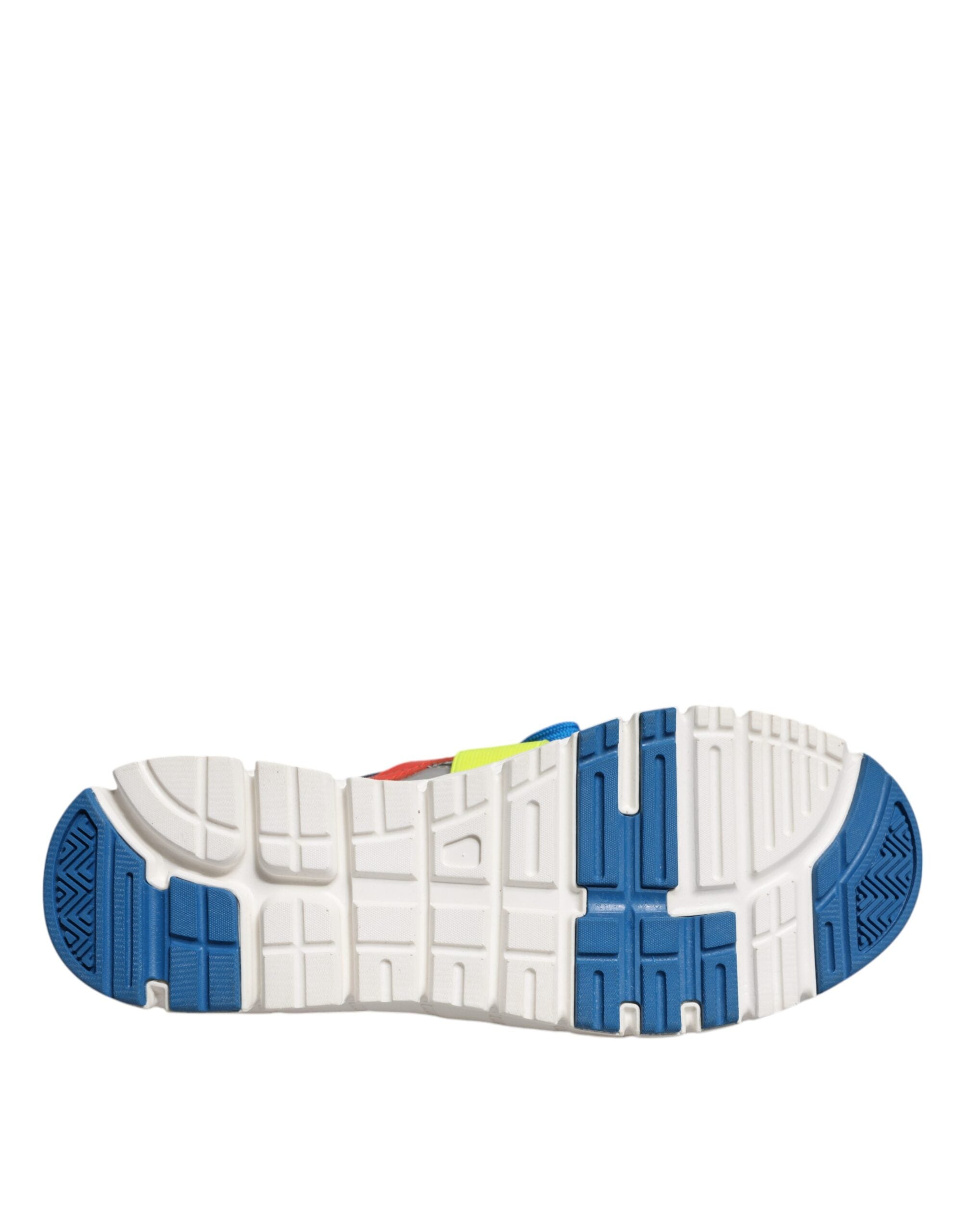 Dolce & Gabbana Multicolor Leather Suede Low Top Sneakers Shoes Dolce & Gabbana
