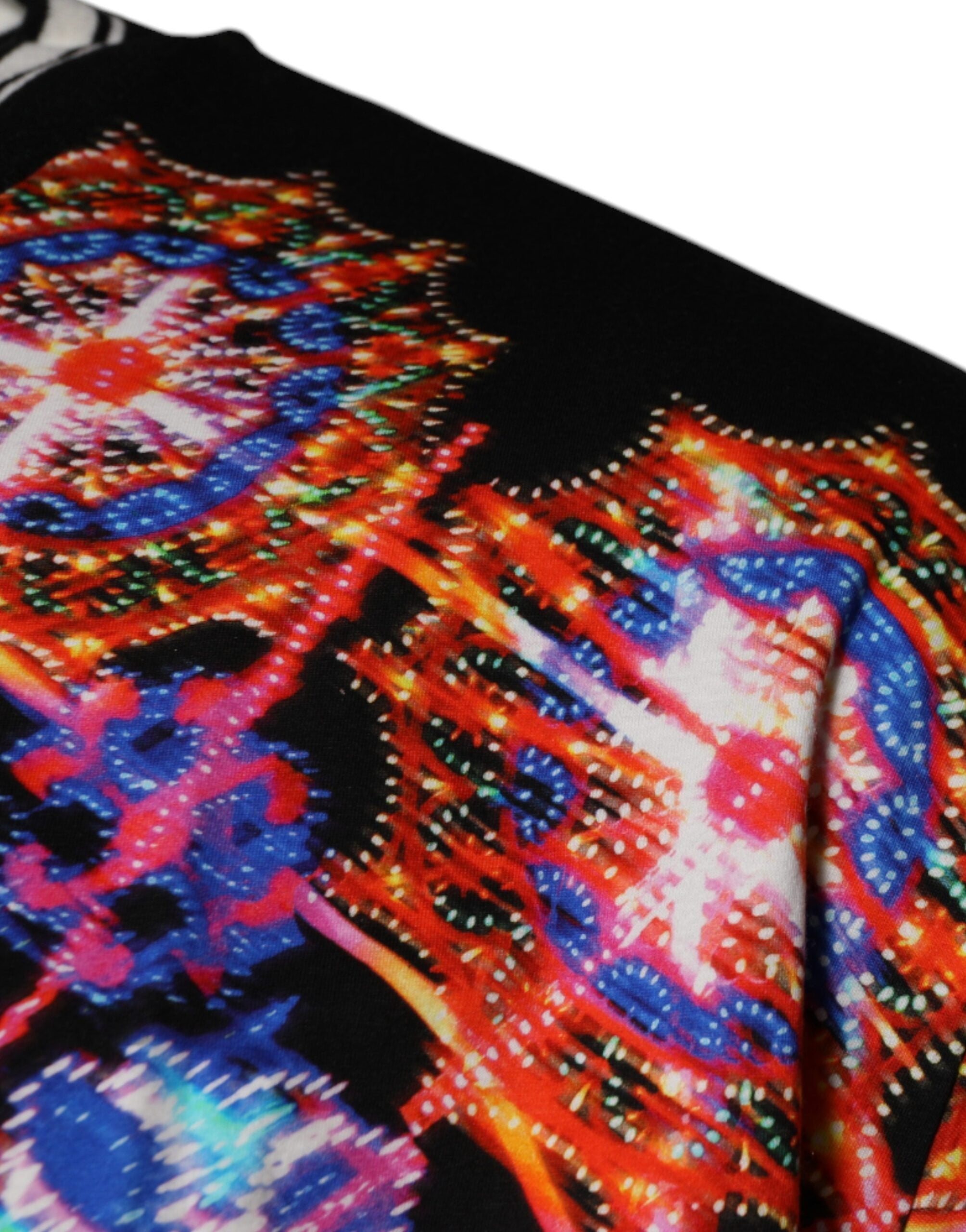 Dolce & Gabbana Multicolor Kaleidoscope Men Short Sleeves T-shirt Dolce & Gabbana