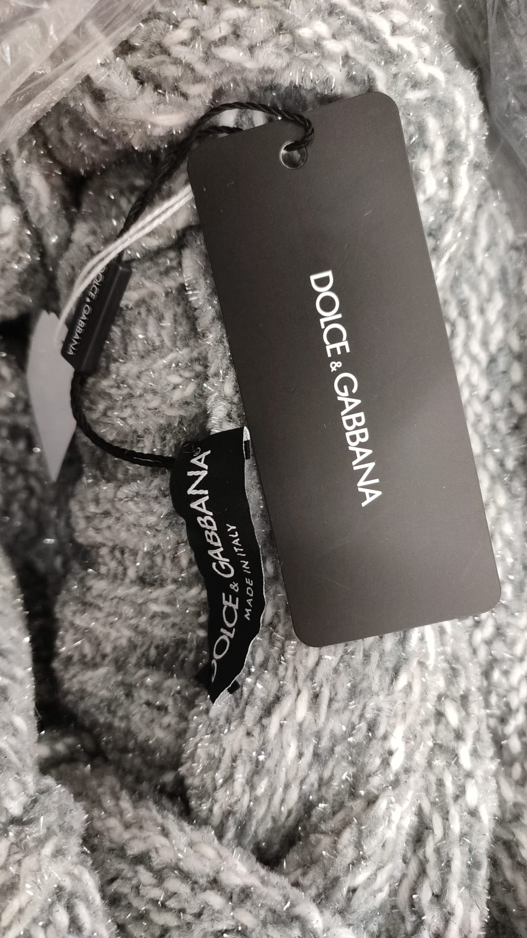 Dolce & Gabbana Gray Cashmere Turtle Neck Pullover Sweater Dolce & Gabbana