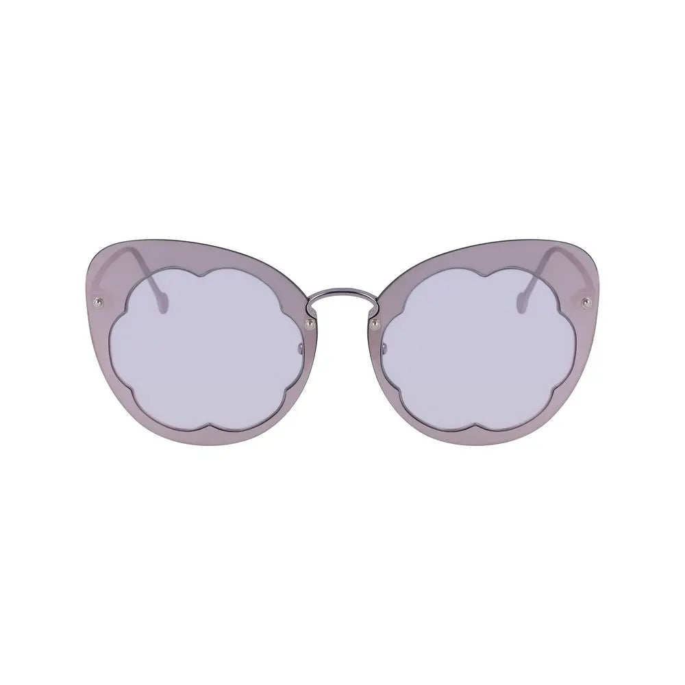 Salvatore Ferragamo Purple Metal Sunglasses Salvatore Ferragamo
