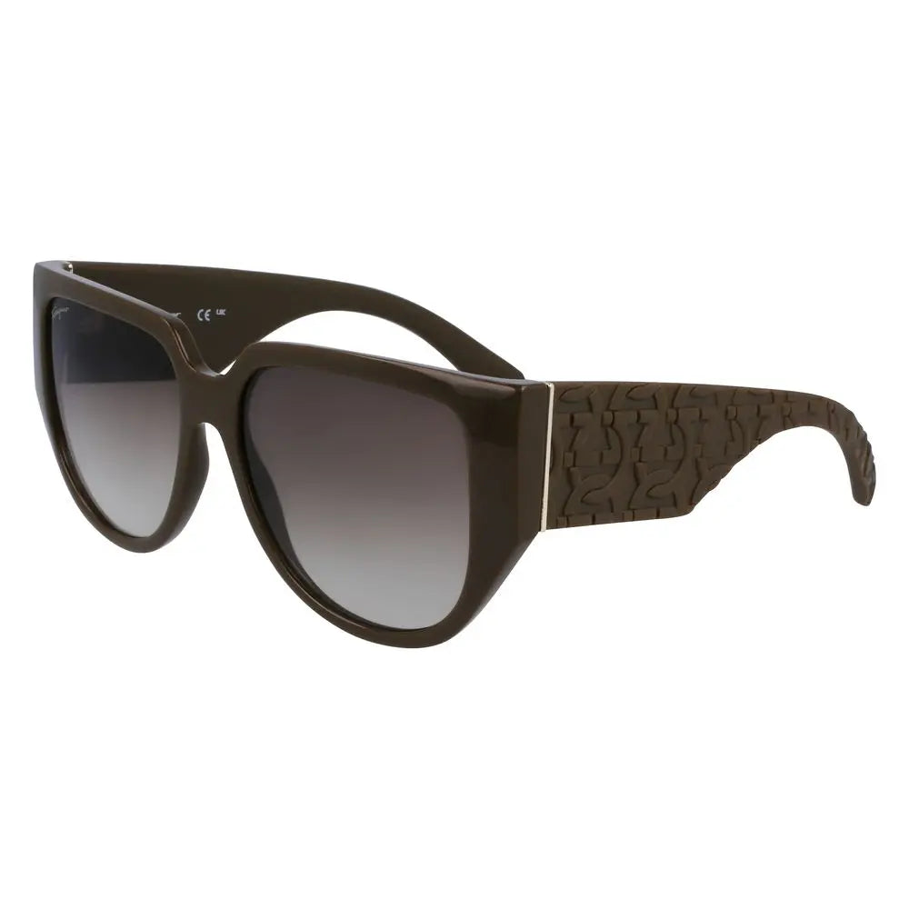 Ferragamo Bicolor Bio Injected Sunglasses Ferragamo