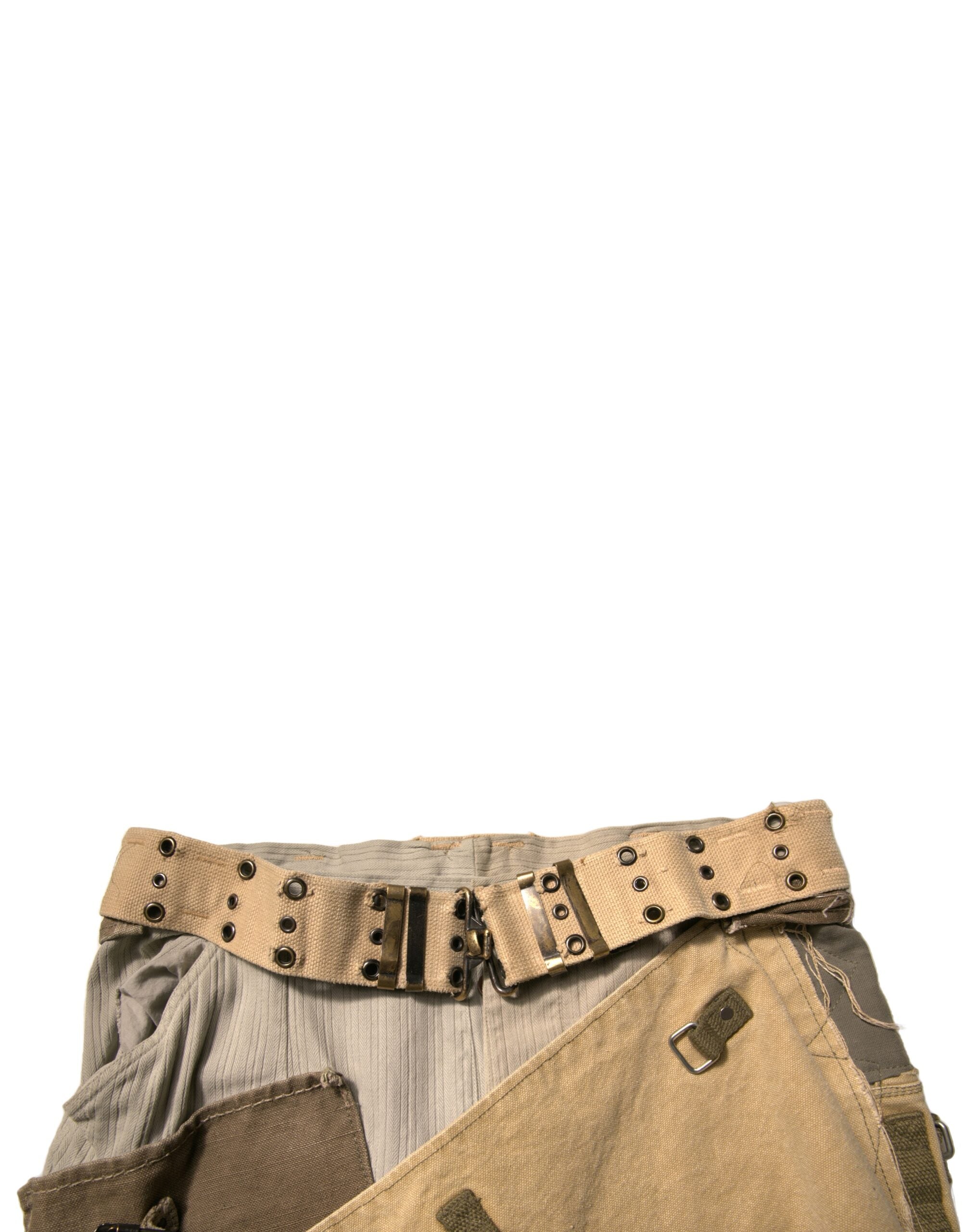 Dolce & Gabbana Multicolor Reconstructed Flight Cargo Pants Dolce & Gabbana