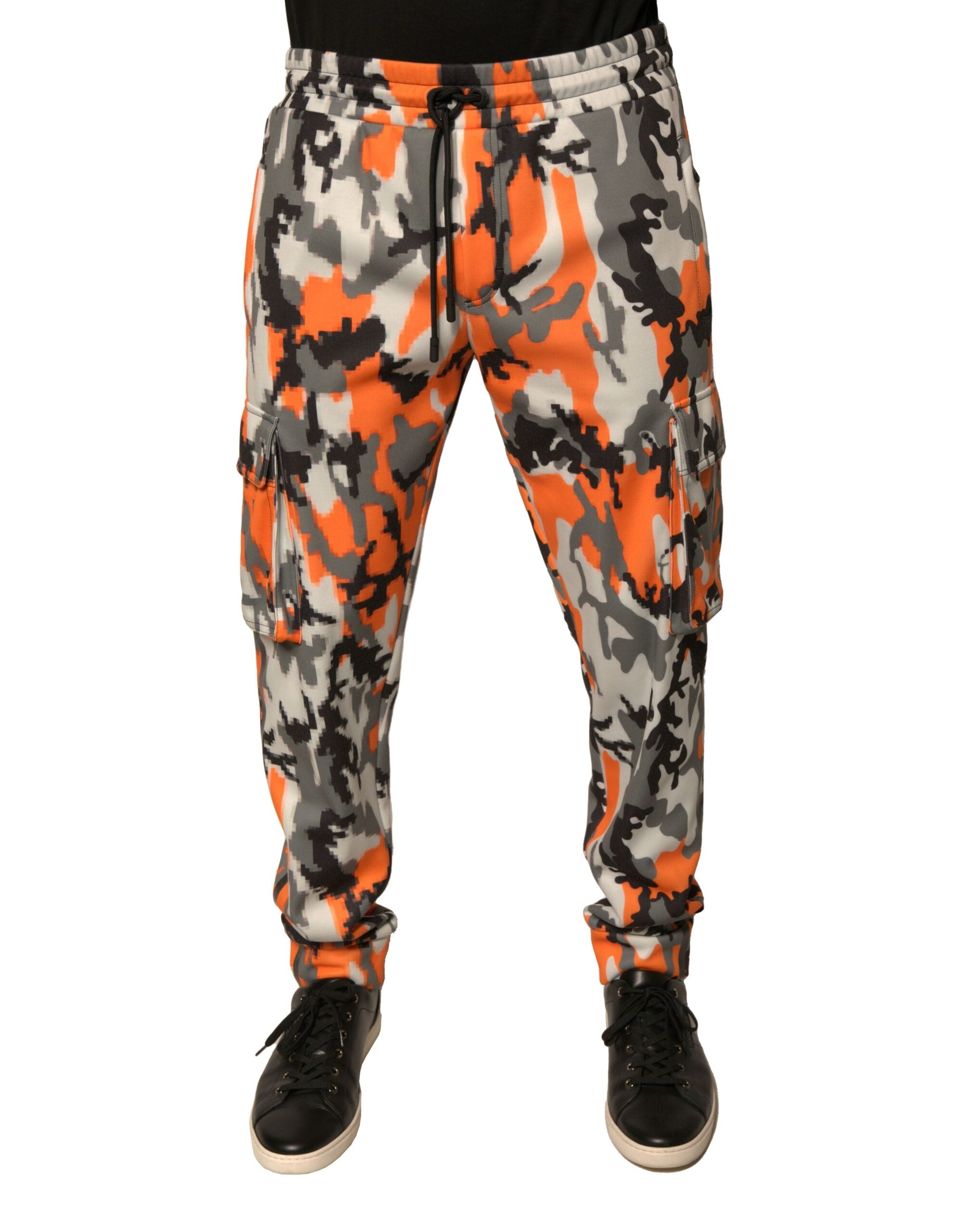 Dolce & Gabbana Multicolor Camouflage Cargo Jogger Pants Dolce & Gabbana