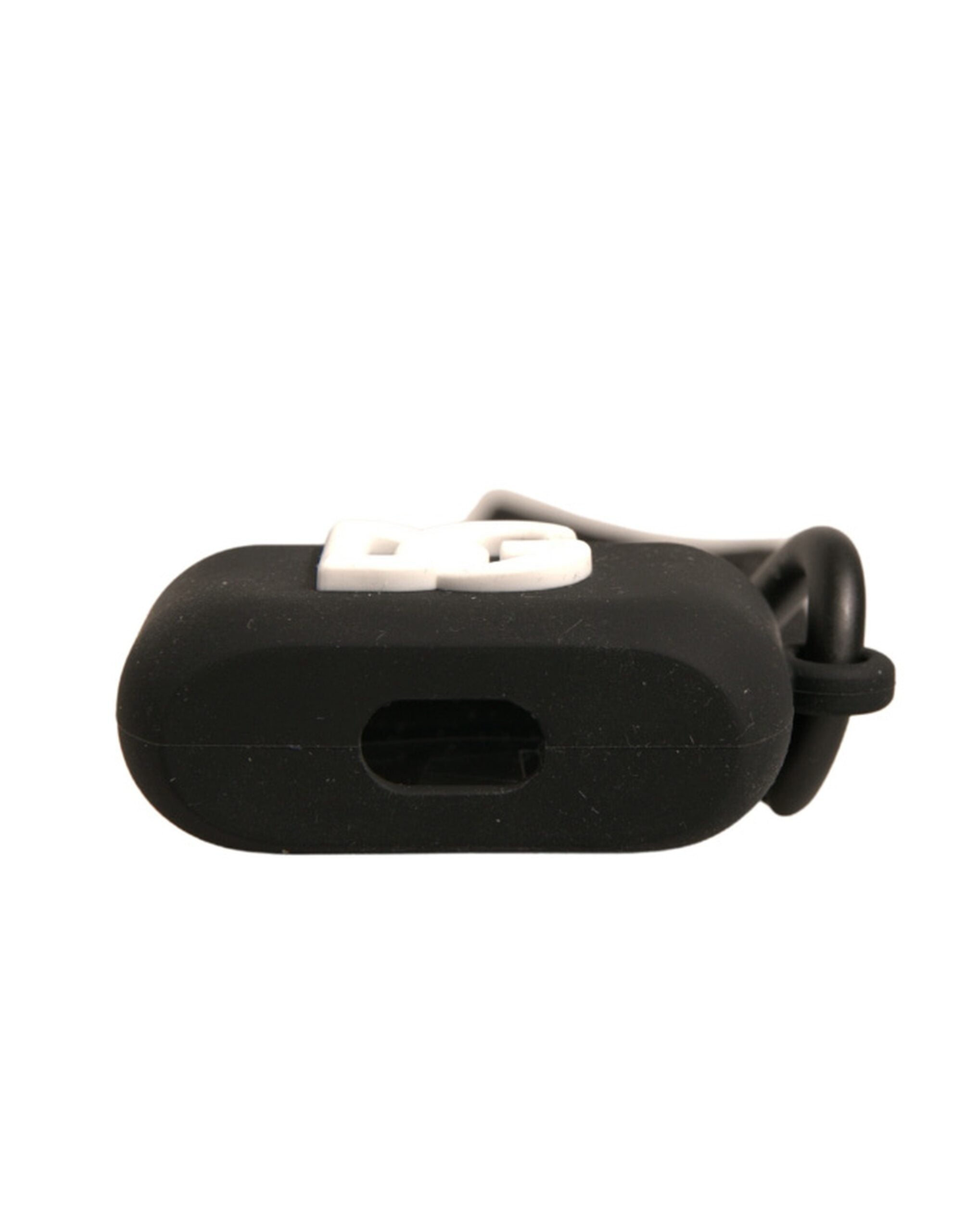 Dolce & Gabbana Black Silicone Rubber Logo Embossed Airpods Case Dolce & Gabbana