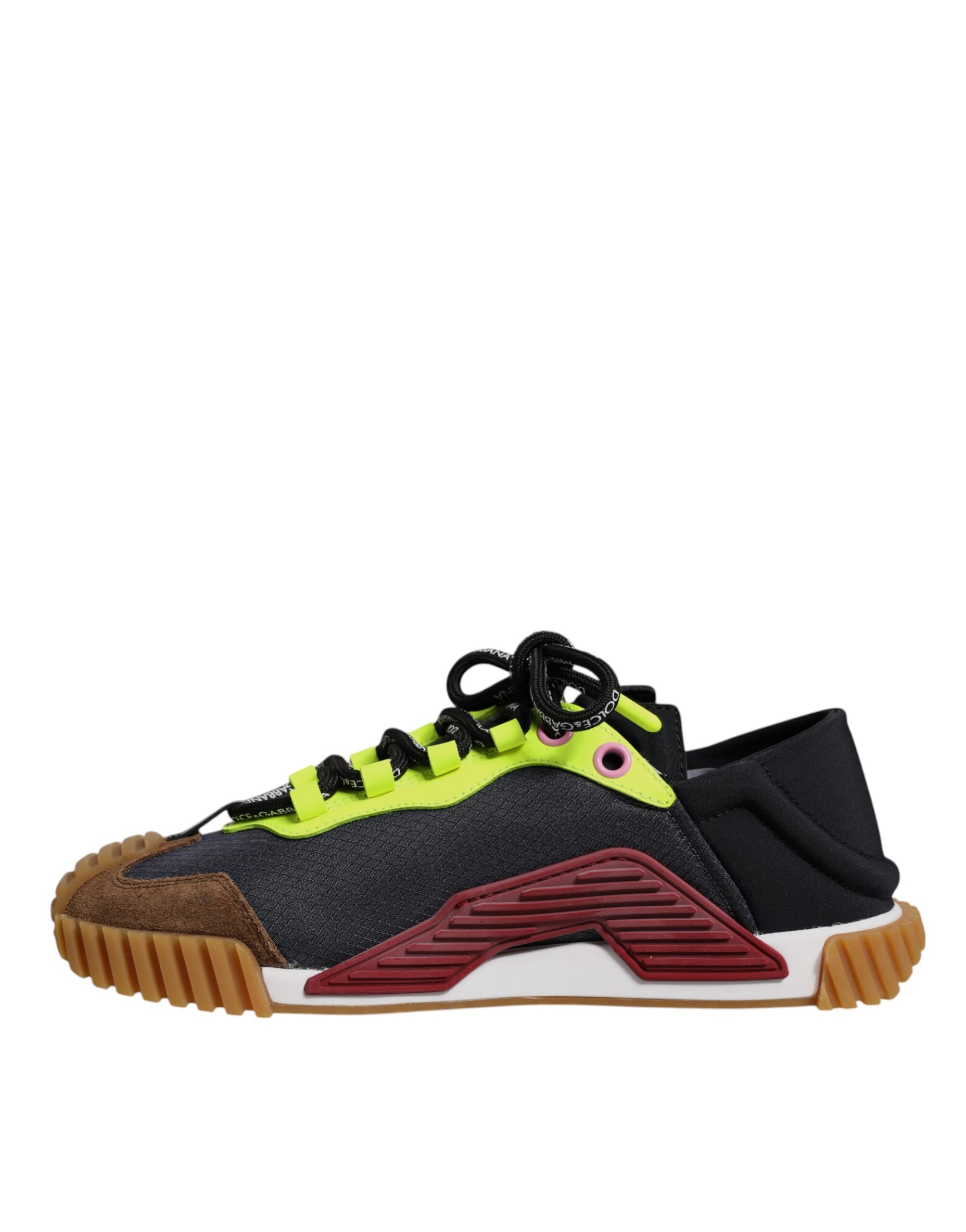 Dolce & Gabbana Multicolor Nylon Low Top NS1 Sneakers Shoes Dolce & Gabbana