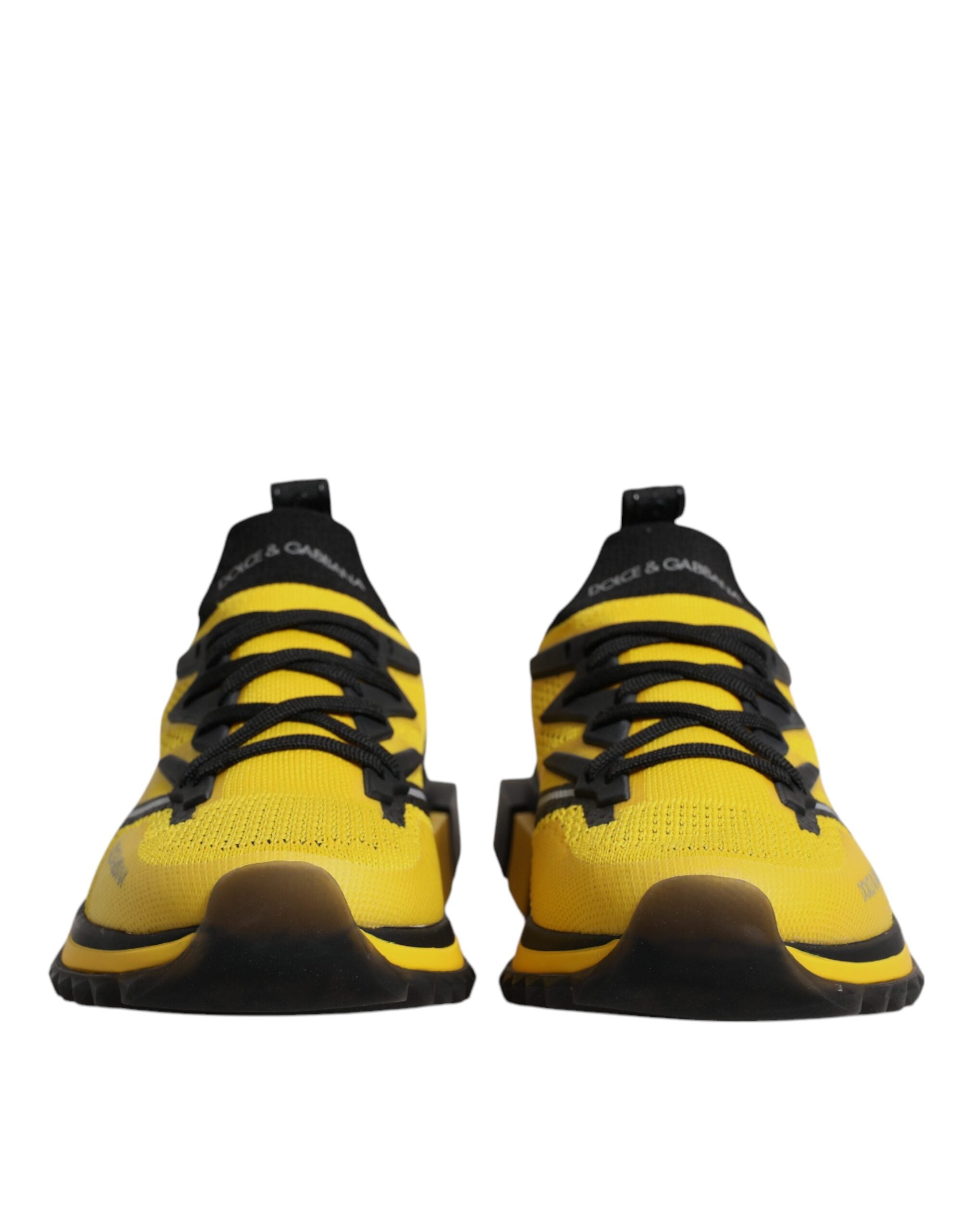 Dolce & Gabbana Yellow SORRENTO Sport Stretch Sneakers Shoes Dolce & Gabbana