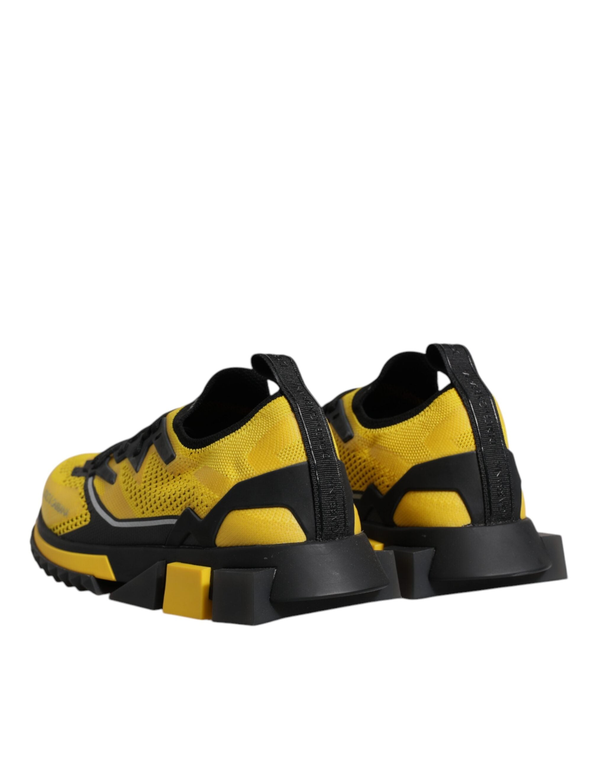 Dolce & Gabbana Yellow SORRENTO Sport Stretch Sneakers Shoes Dolce & Gabbana