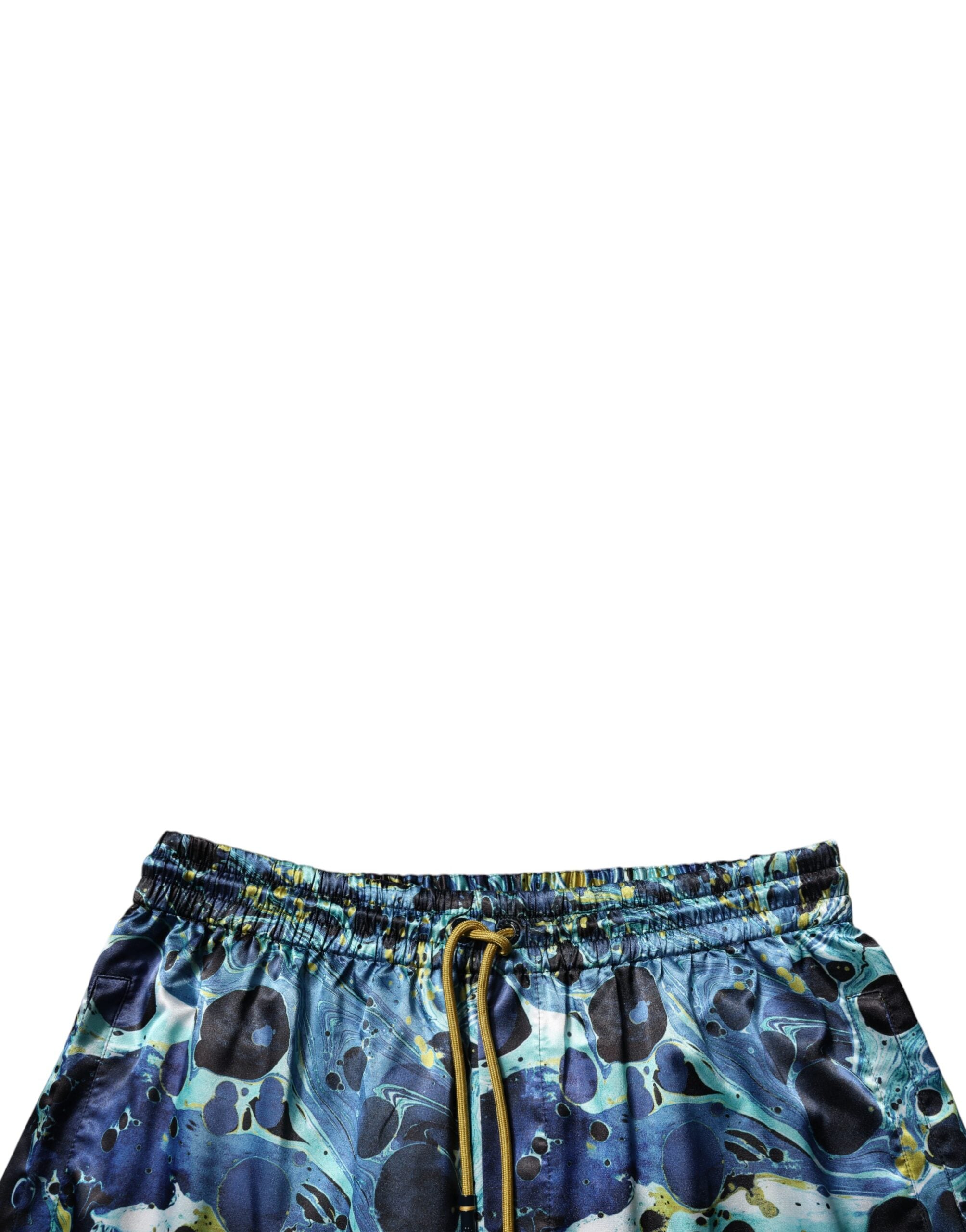 Dolce & Gabbana Multicolor Marble Print Jogger Men Sweatpants Pants Dolce & Gabbana