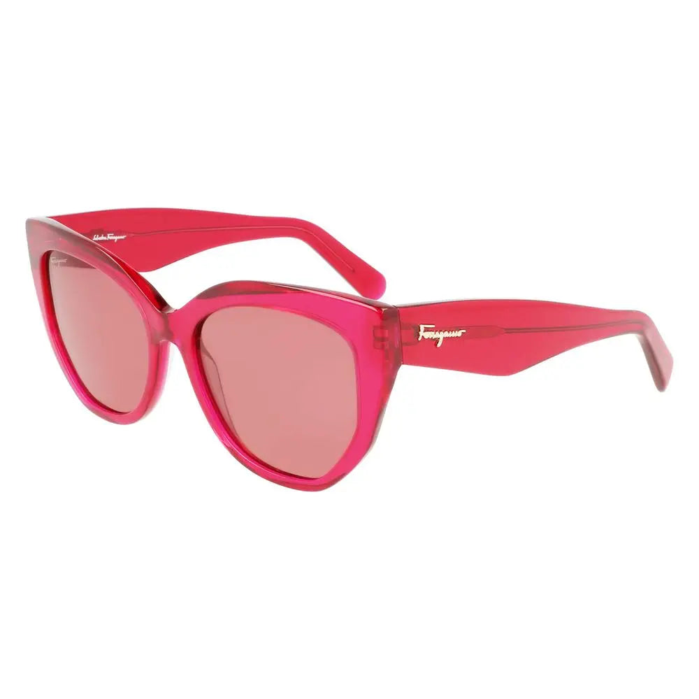 Ferragamo Multicolor Acetate Sunglasses Ferragamo