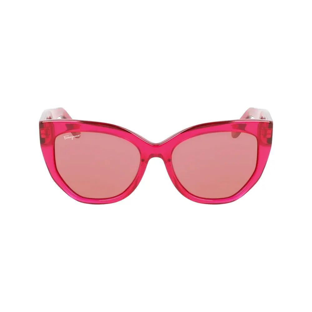Ferragamo Multicolor Acetate Sunglasses Ferragamo