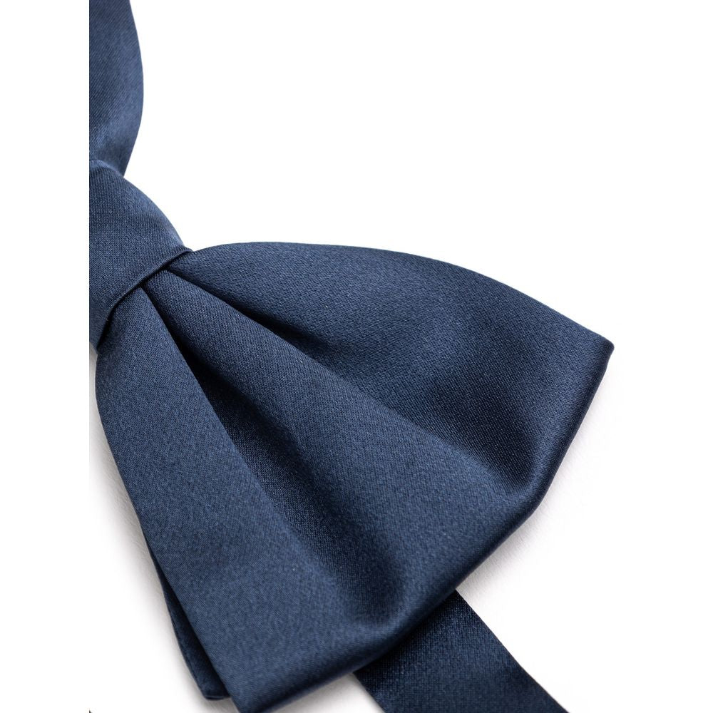Dolce & Gabbana Blue Silk Bowtie Dolce & Gabbana