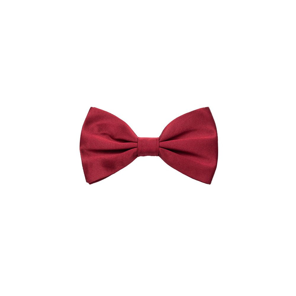 Dolce & Gabbana Red Silk Bowtie Dolce & Gabbana