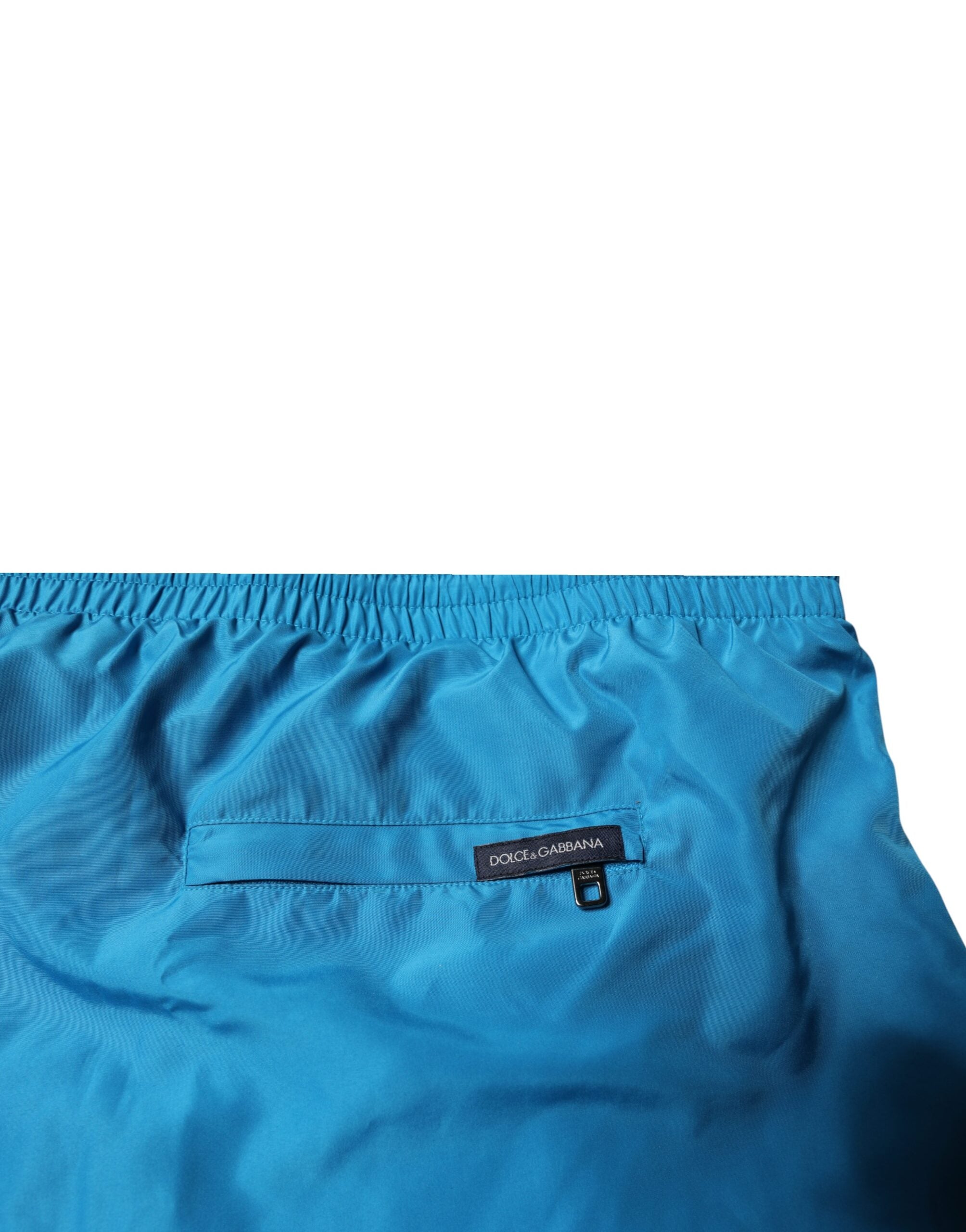 Dolce & Gabbana Turquoise Logo Beachwear Shorts 2Pc Swimwear Dolce & Gabbana