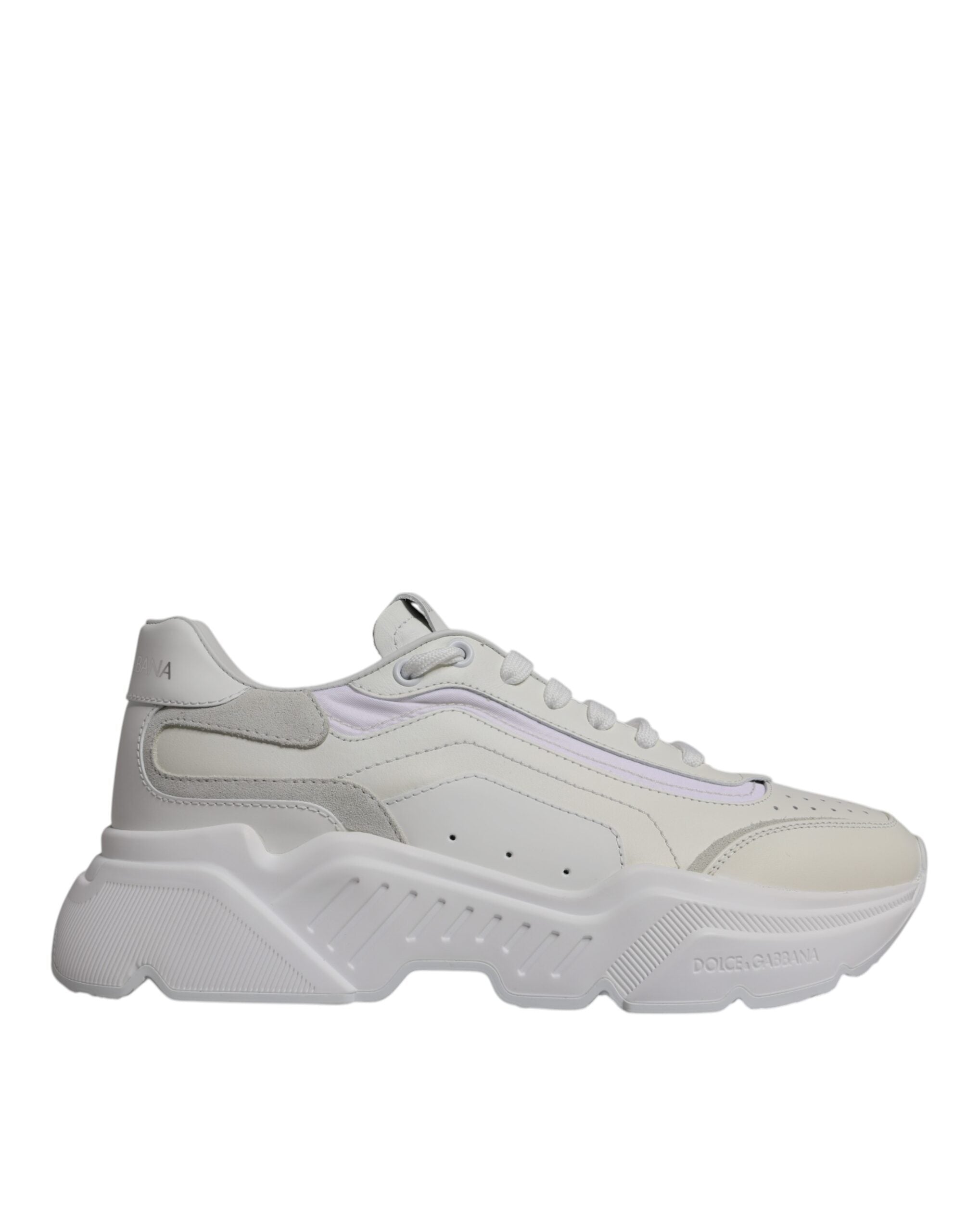 Dolce & Gabbana White Daymaster Low Top Sneakers Shoes Dolce & Gabbana