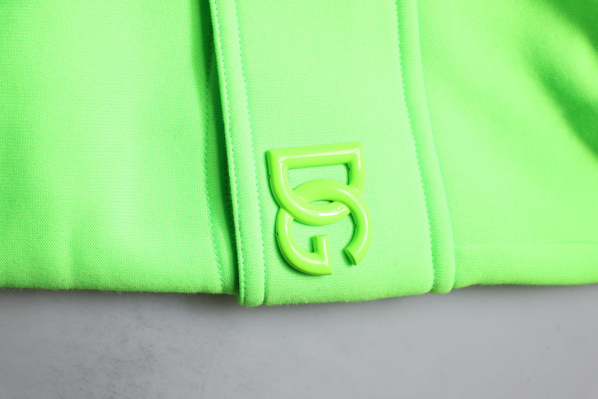 Dolce & Gabbana Neon Green Cargo Jogger Men Sweatpants Pants