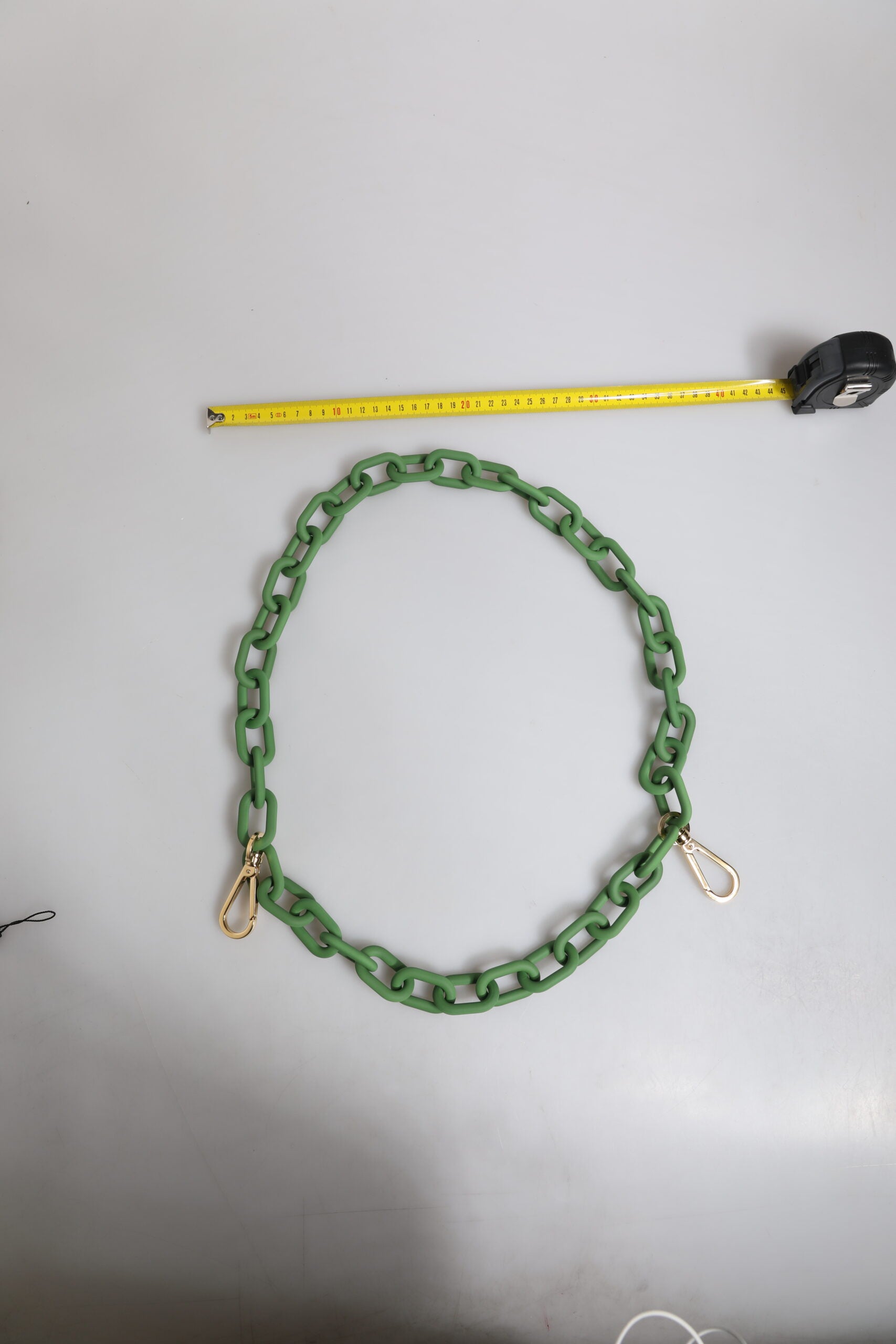 Dolce & Gabbana Green Plexy Acrylic Chunky Gold Hardware Wallet Chain Dolce & Gabbana