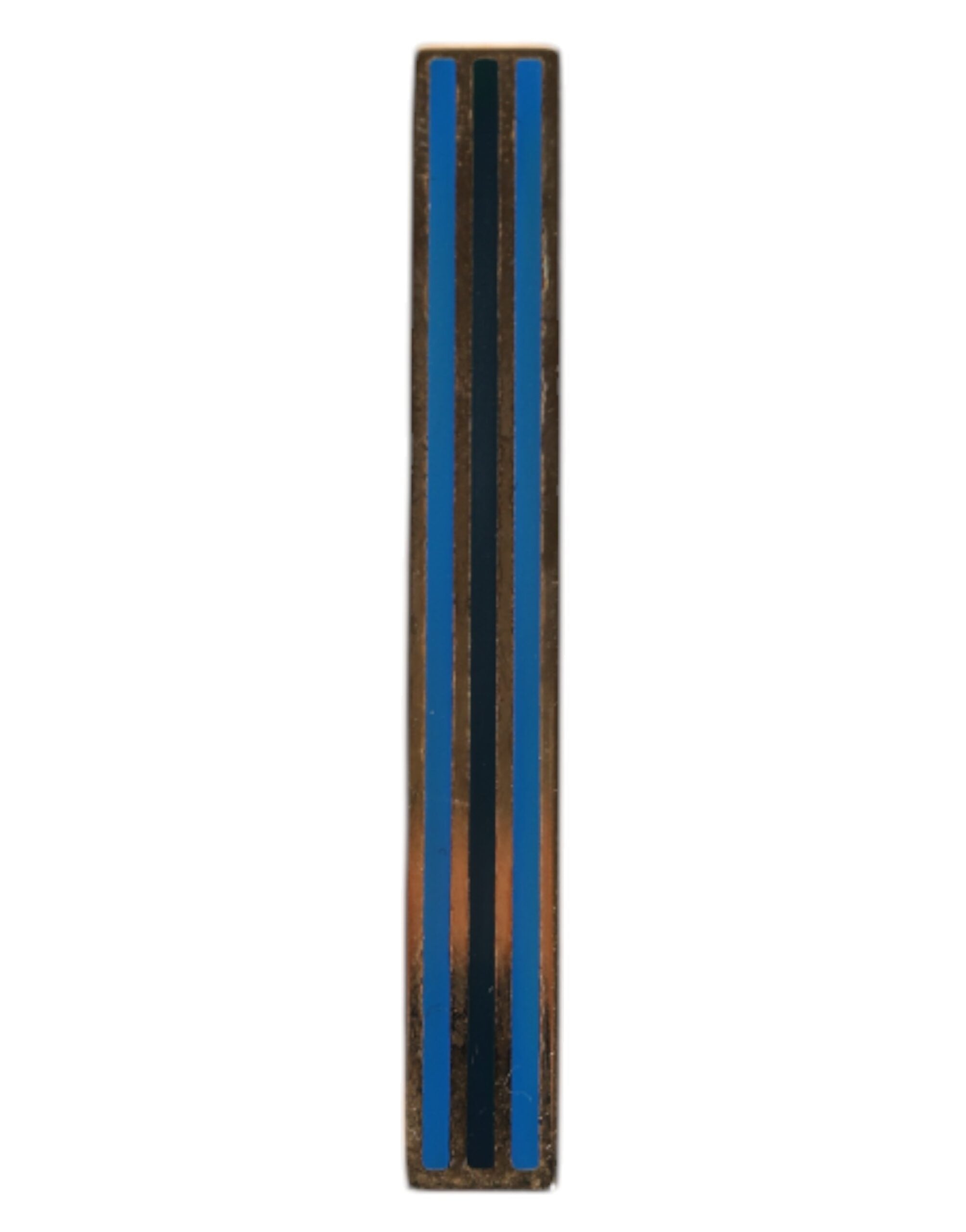 Dolce & Gabbana Gold Tone Brass Logo Branded Tie Clip Bar Dolce & Gabbana
