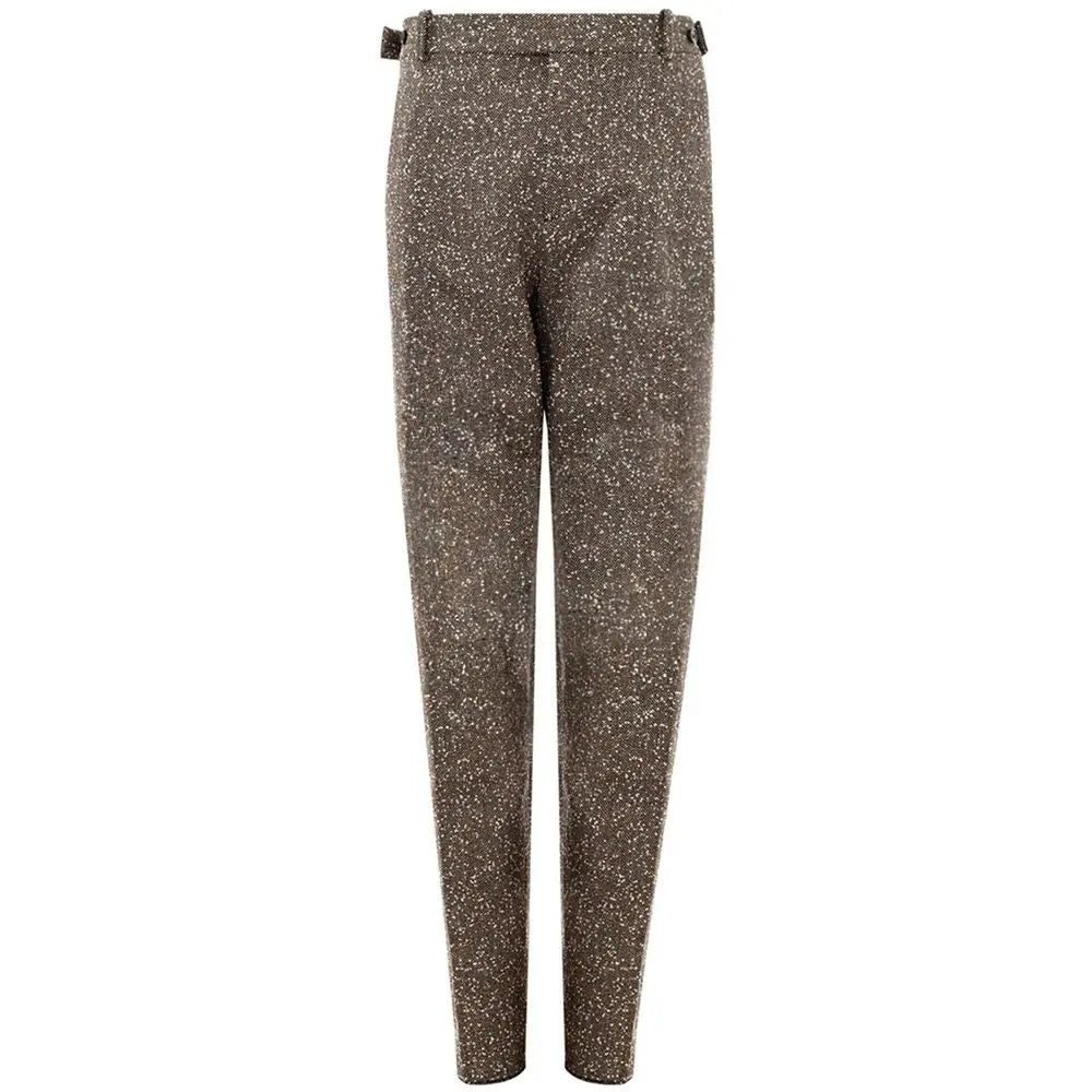 Bottega Veneta Multicolor Viscose Casual Pants Bottega Veneta