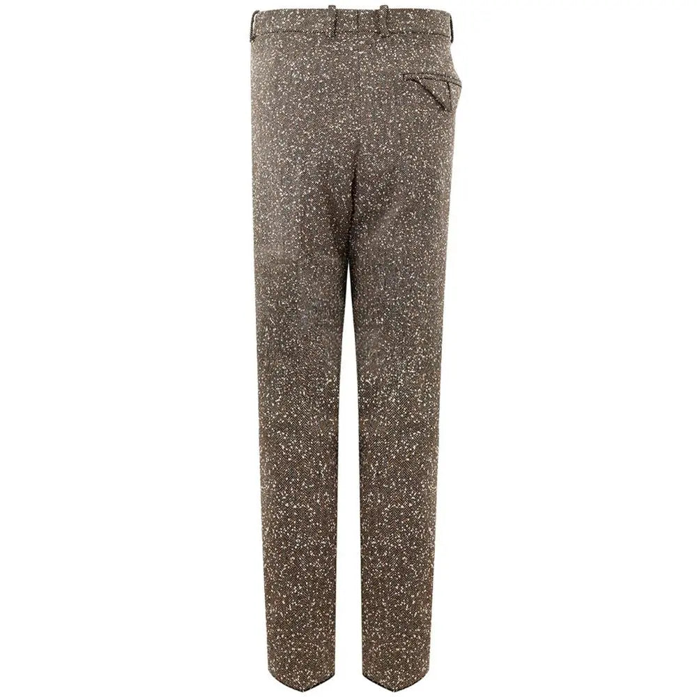 Bottega Veneta Multicolor Viscose Casual Pants Bottega Veneta