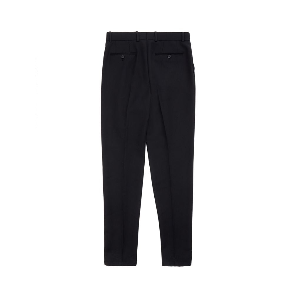Dolce & Gabbana Black Polyester Dress Pants Dolce & Gabbana