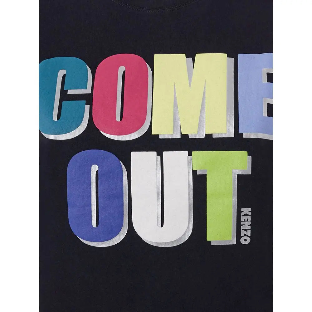Kenzo Black Cotton T-Shirt Kenzo