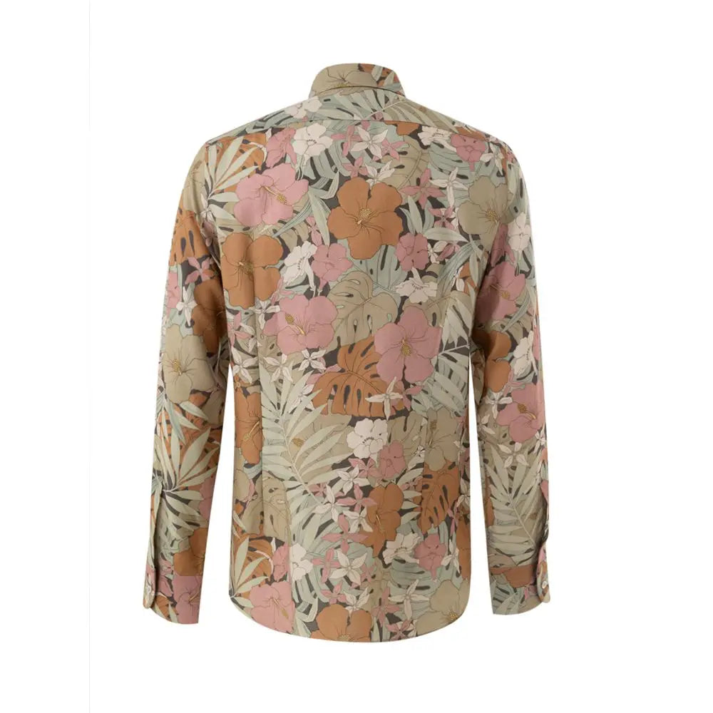 Tom Ford Multicolor Lyocell Pattern Shirt Tom Ford