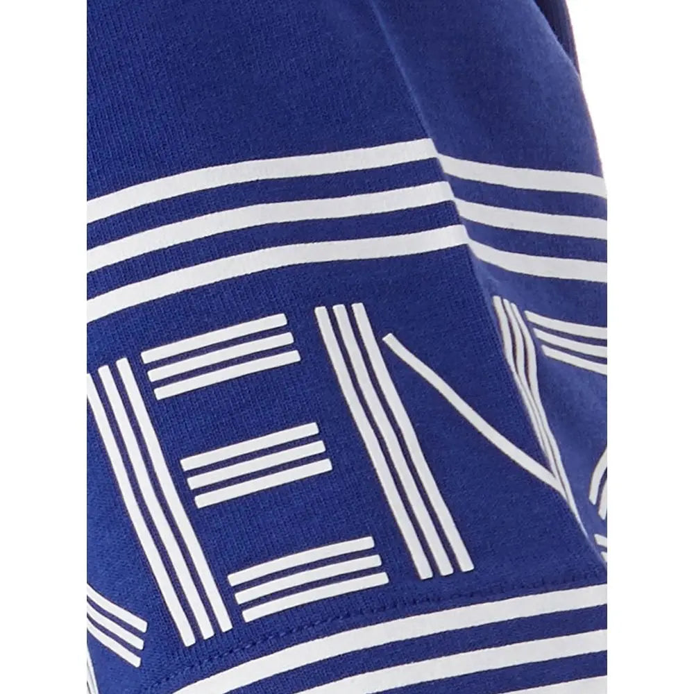 Kenzo Blue Cotton T-Shirt Kenzo