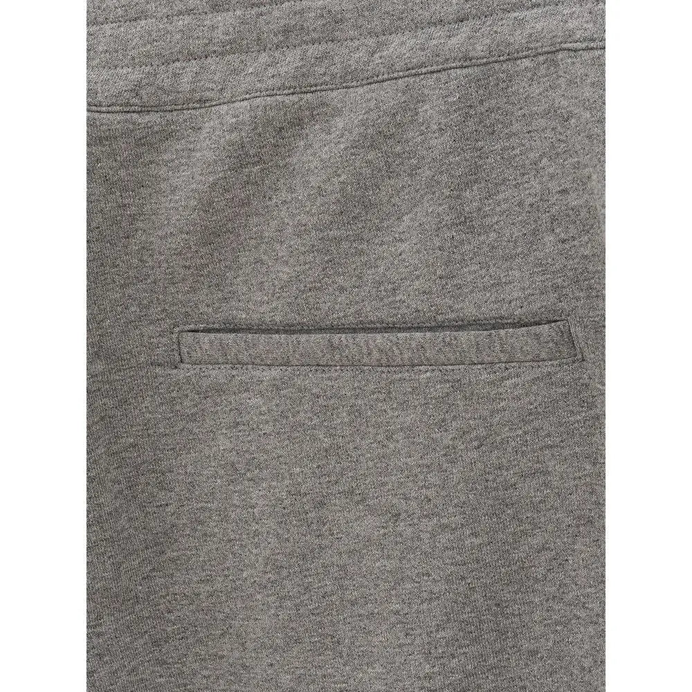 Alexander McQueen Gray Cotton Athletic Pants Alexander McQueen