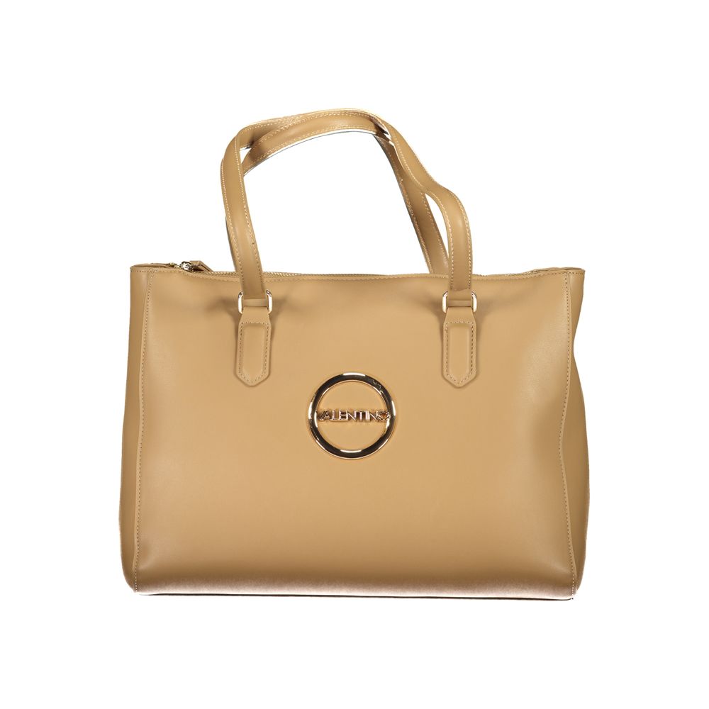Mario Valentino Beige Polyurethane Women Handbag Mario Valentino