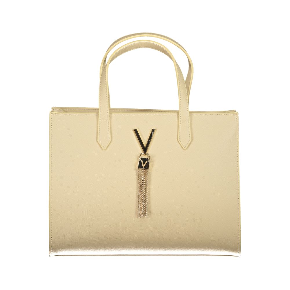 Mario Valentino Beige Polyurethane Women Handbag Mario Valentino