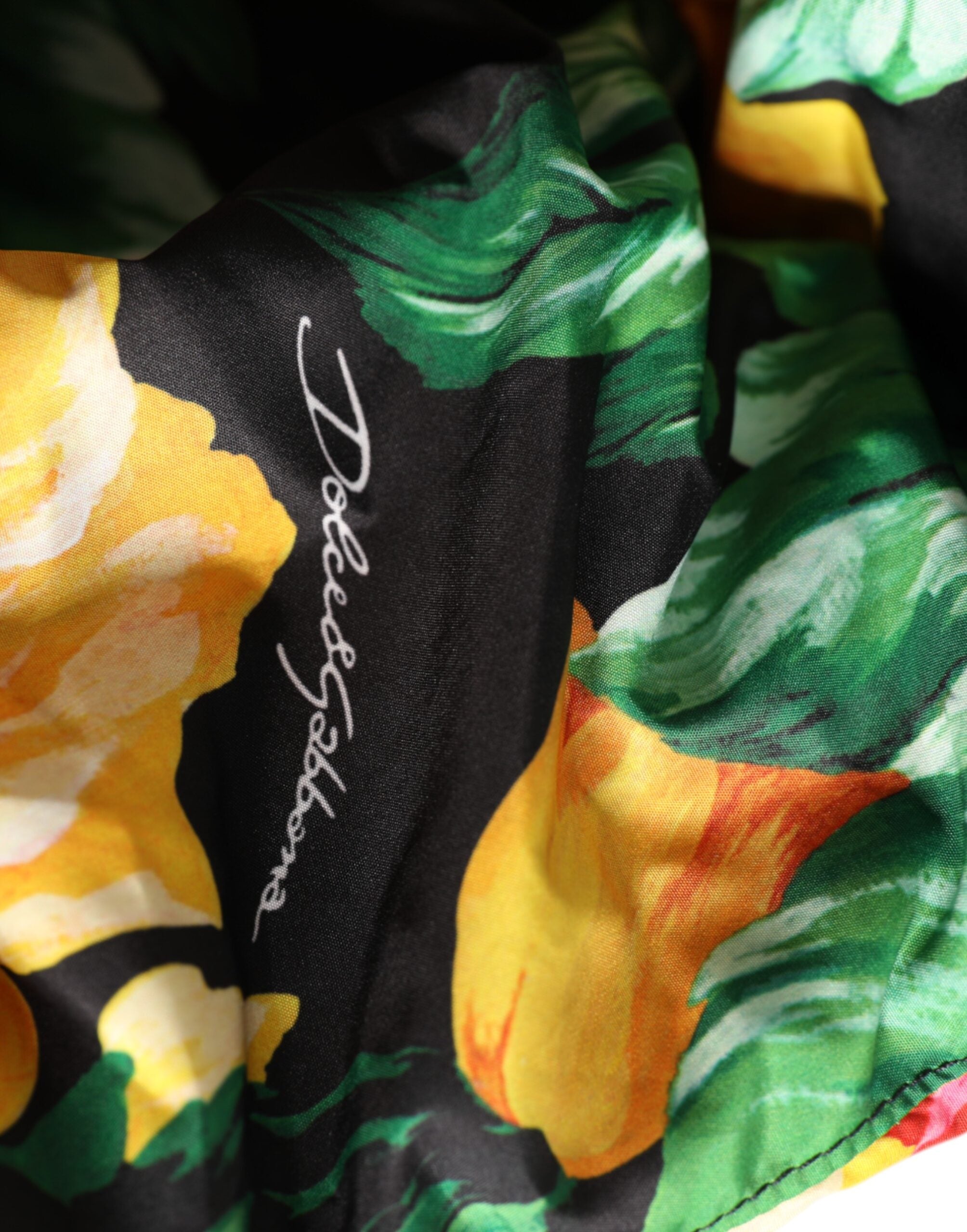 Dolce & Gabbana Multicolor Floral Print Whole Head Wrap Hat Dolce & Gabbana