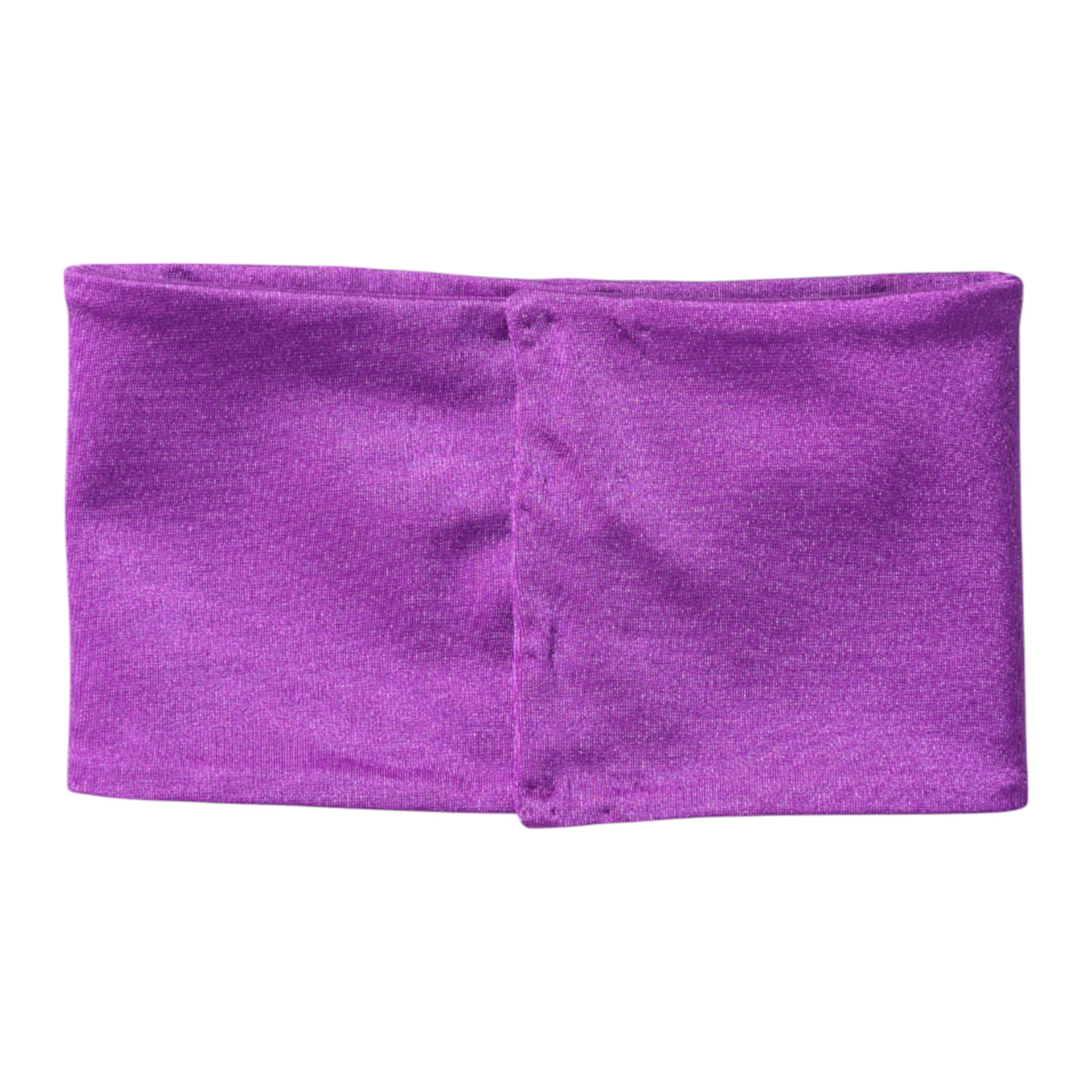 Dolce & Gabbana Purple Nylon Stretch Women Neck Warmer Scarf Dolce & Gabbana