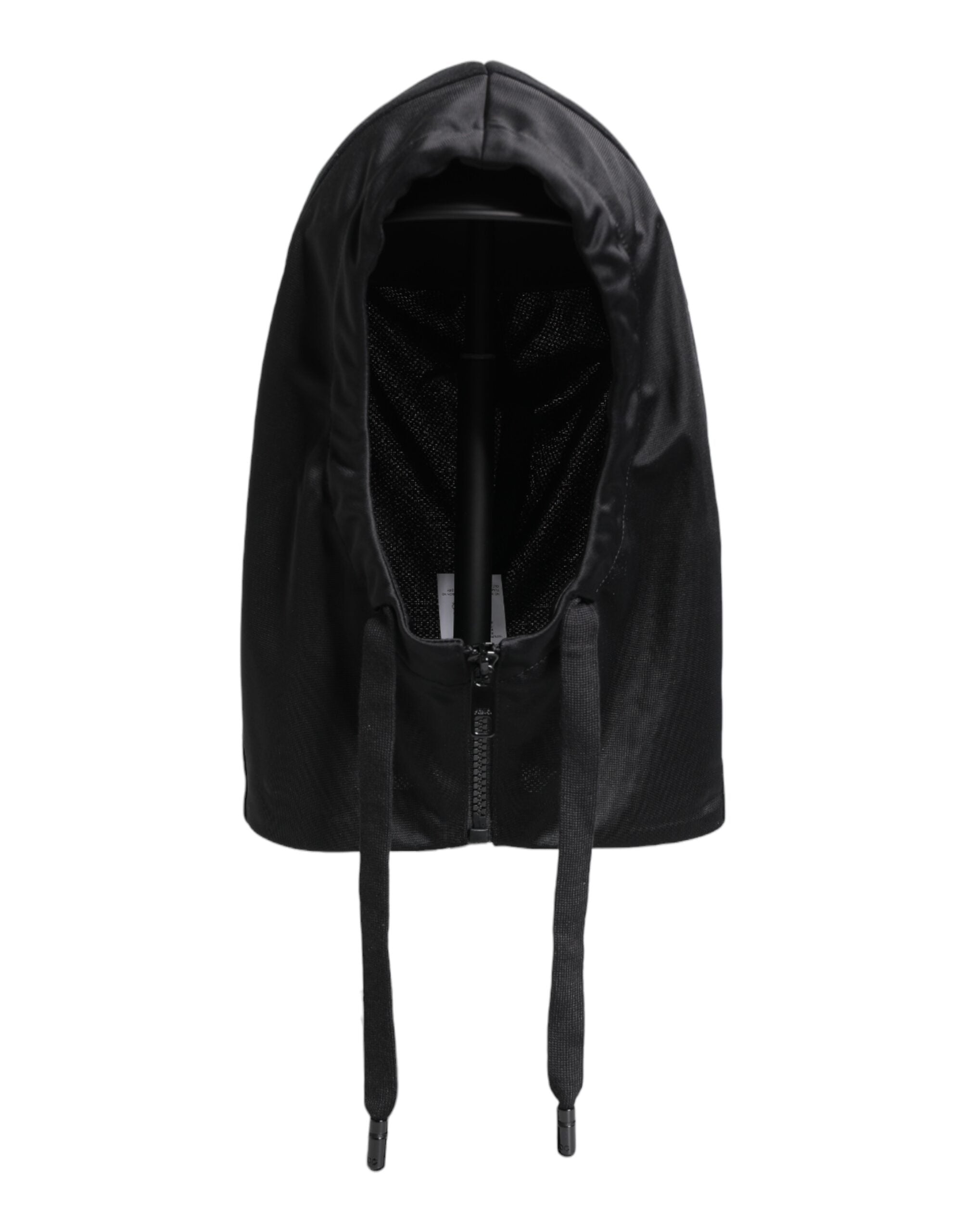 Dolce & Gabbana Black Polyester Whole Head Wrap Hat Dolce & Gabbana