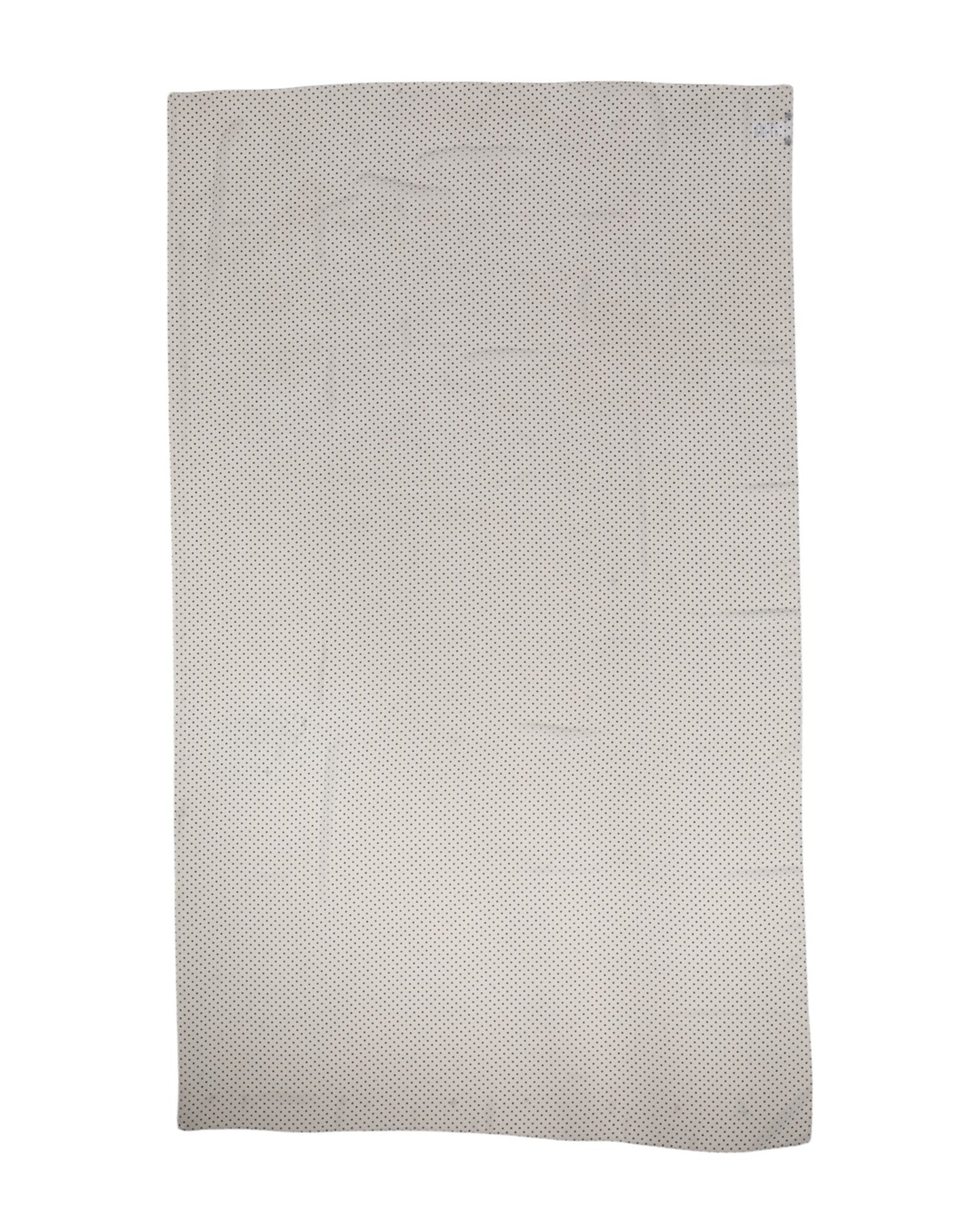 Dolce & Gabbana White Polka Dots Polyester Wrap Shawl Scarf Dolce & Gabbana