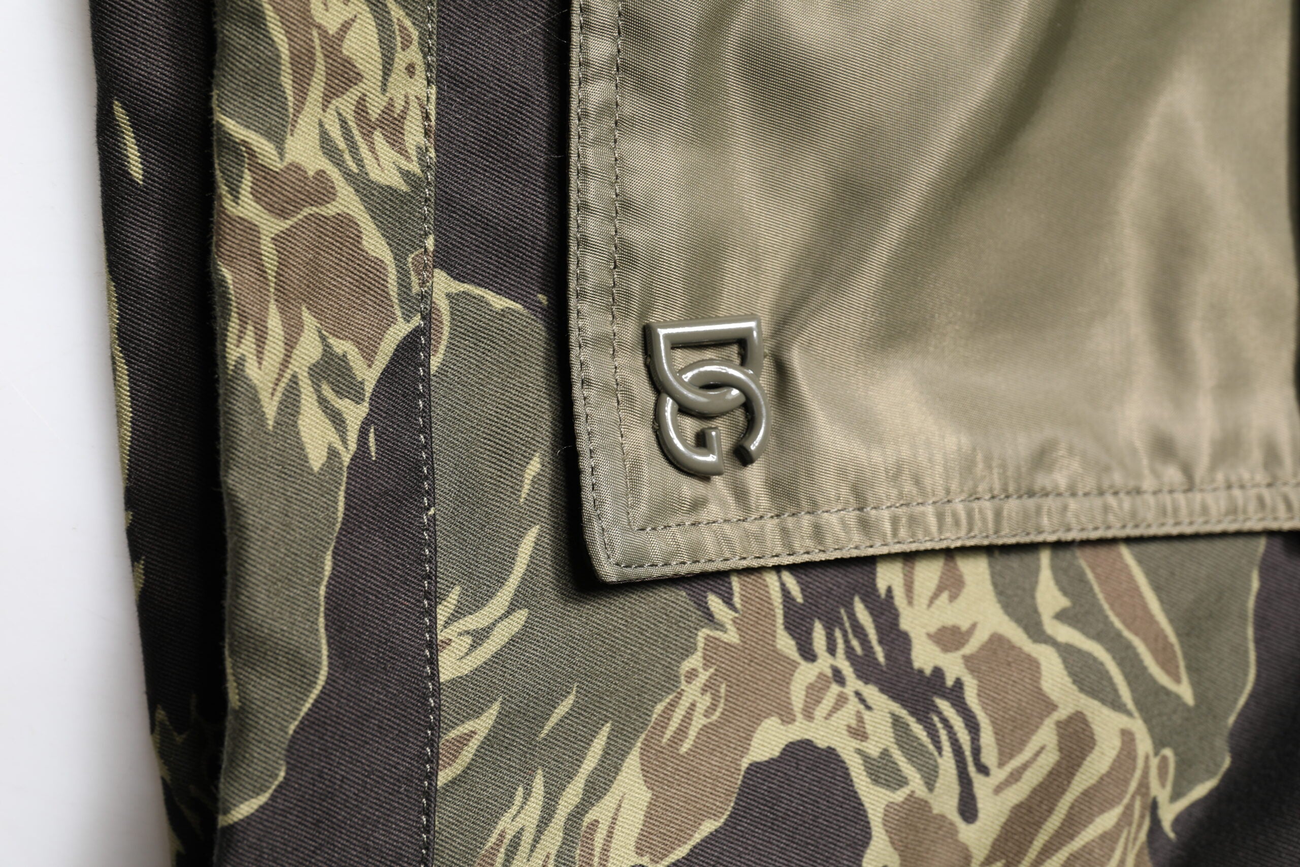 Dolce & Gabbana Multicolor Camouflage Cotton Bomber Jacket Dolce & Gabbana