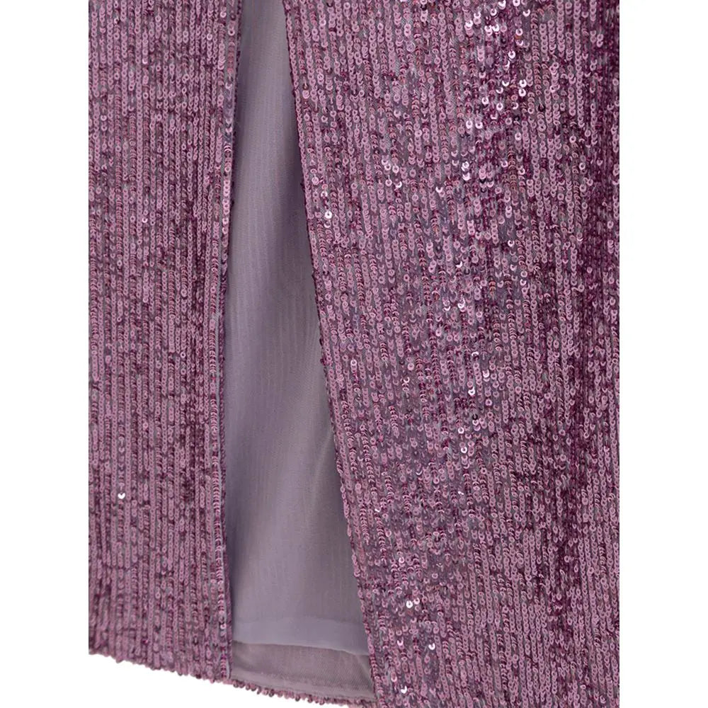 Tom Ford Pink Polyester Long Skirt Tom Ford