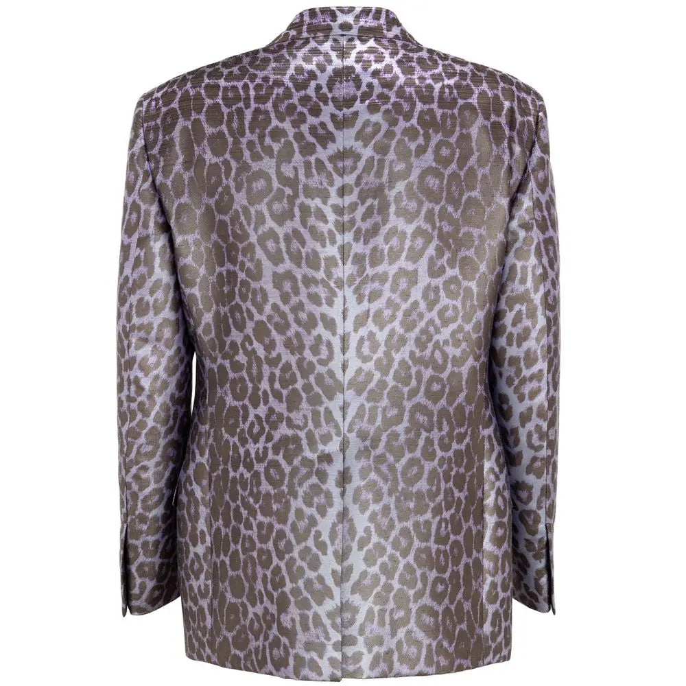 Tom Ford Purple Viscose Blazer Tom Ford