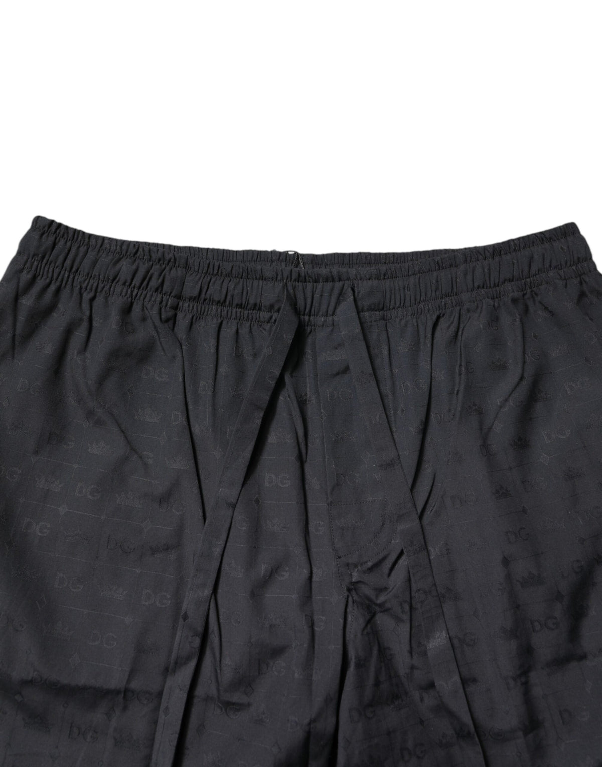 Dolce & Gabbana Black Cotton Men Pajama Set Sleepwear