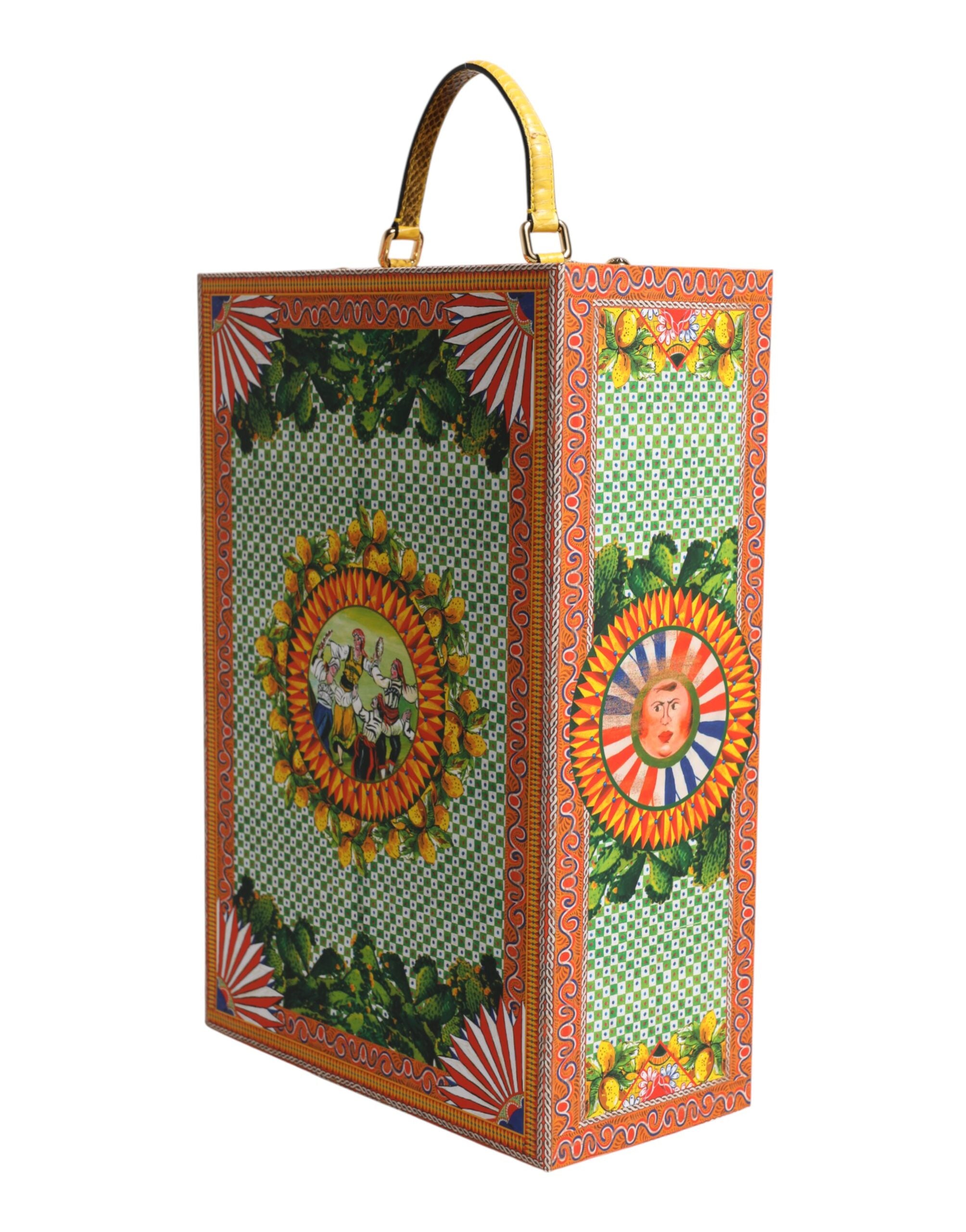 Dolce & Gabbana Red Dress Ceramic Porcelain Fashion Box Leather Sicily Dolls Dolce & Gabbana