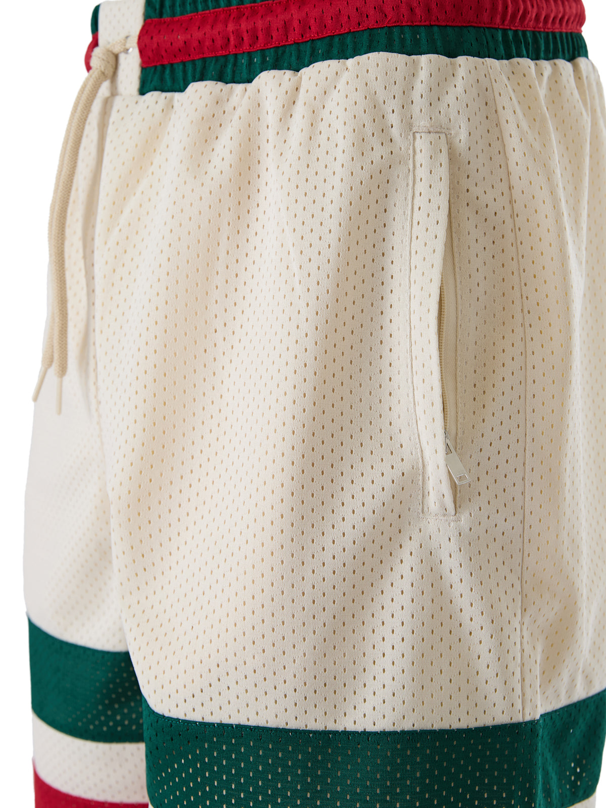 Gucci Cream polyester  Logo Shorts Gucci