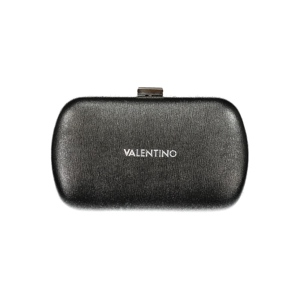 Mario Valentino Black Polyurethane Women Handbag Mario Valentino
