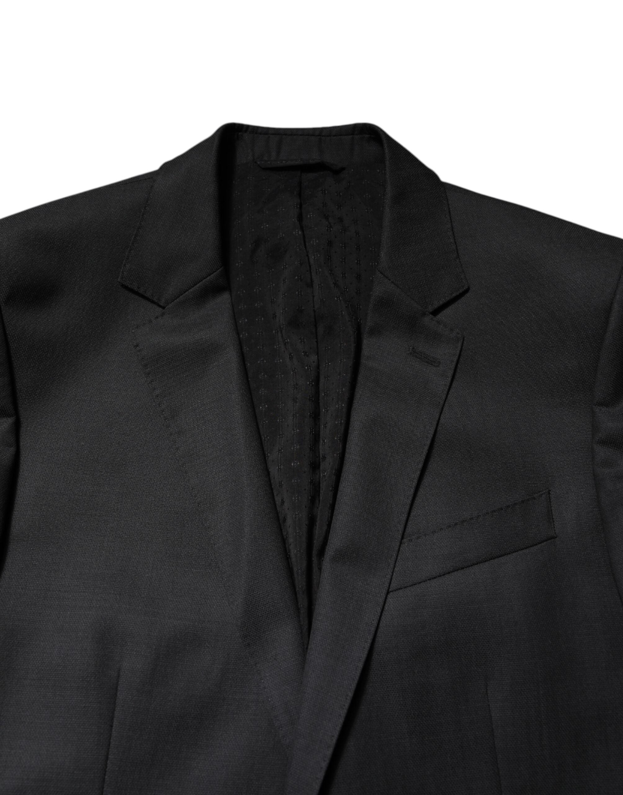 Dolce & Gabbana Dark Gray MARTINI 2 Pc Single Breasted Suit Dolce & Gabbana